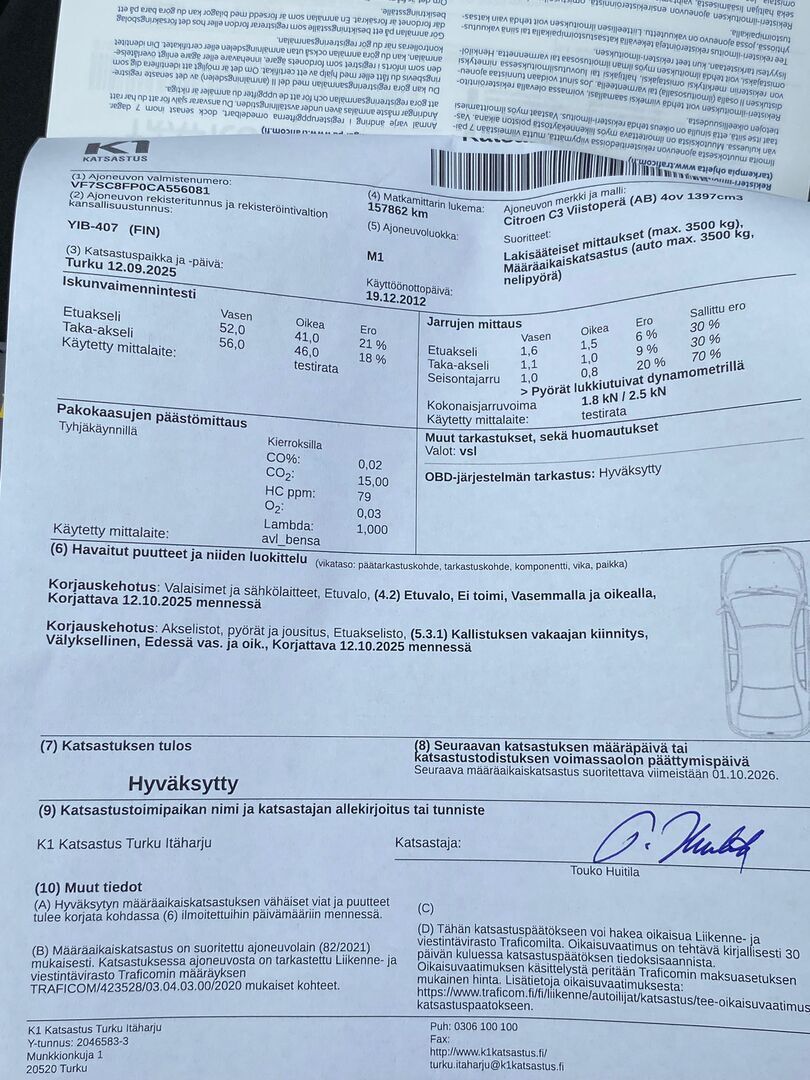 Citroen C3 2012 VTi 95 Exclusive / YritysOutlet - Myydään Vain Yrityksille Suomi-Auto / Vakkari / Panorama / Lohkolämmitin / P-tutka / Autom-Ilmastointi - Fiksu valinta ! Runsaasti varusteltu !