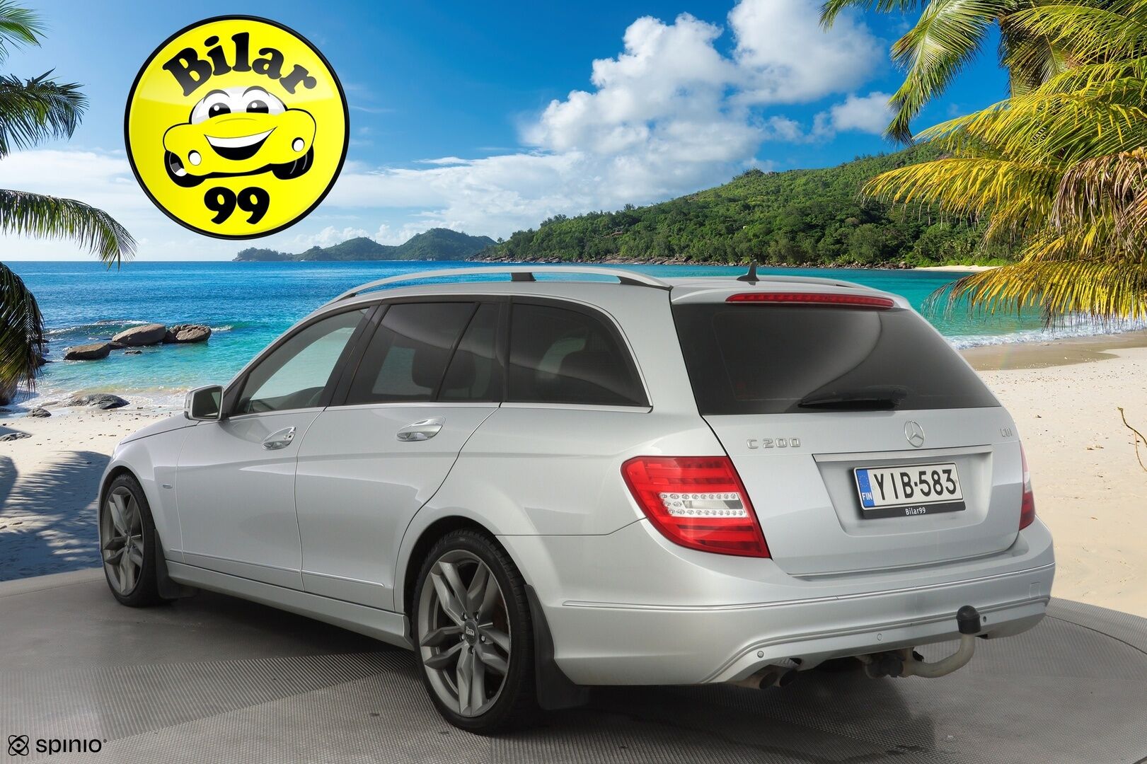 Mercedes-Benz C 2012 200 CDI BE T A Premium Business *Vakkari / Lohko / Tutkat / BT / Puolinahka / S.Penkit* - Suomi-auto / Siisti / Kahdet vanteet / Juuri huollettu!