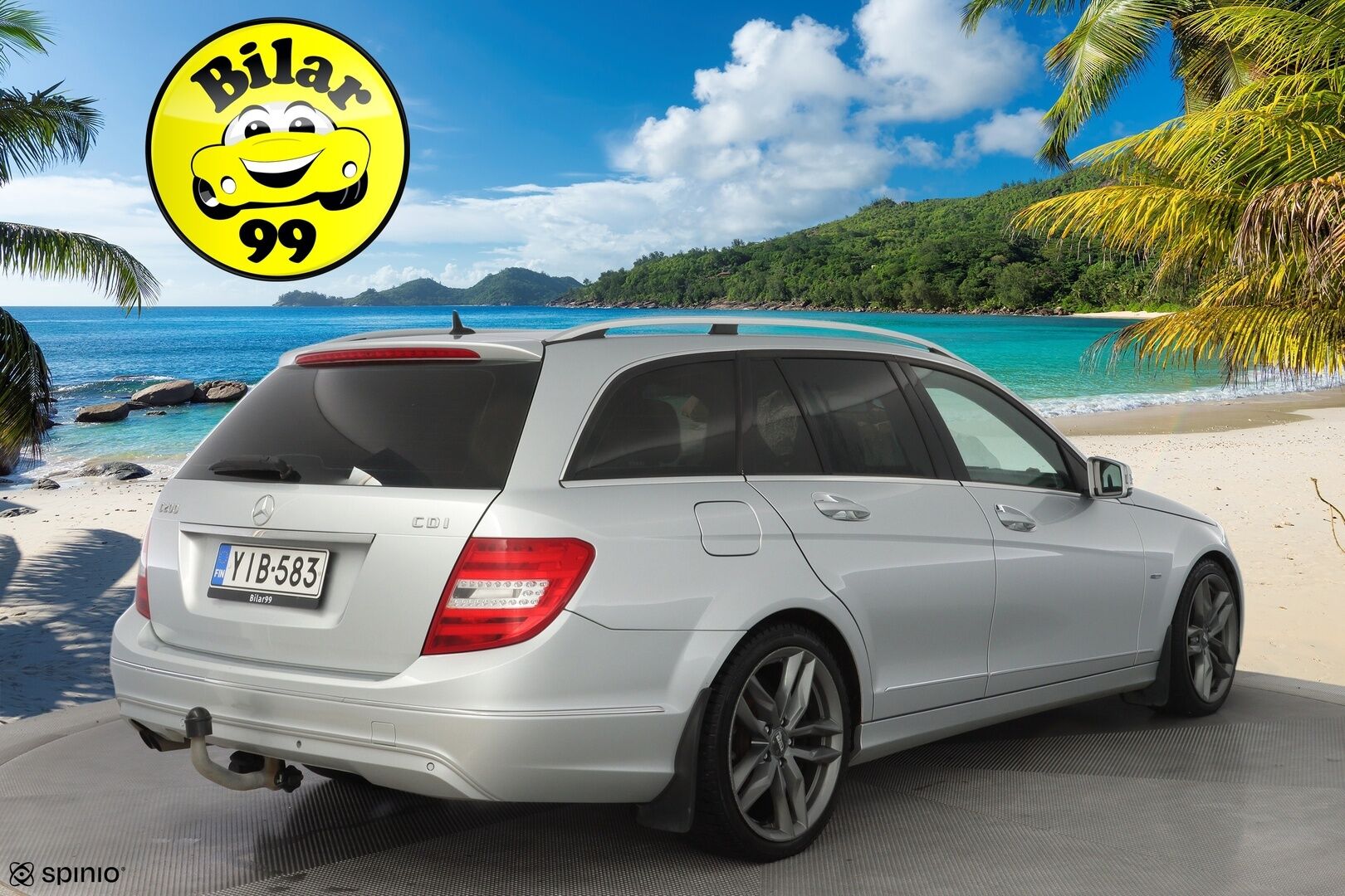 Mercedes-Benz C 2012 200 CDI BE T A Premium Business *Vakkari / Lohko / Tutkat / BT / Puolinahka / S.Penkit* - Suomi-auto / Siisti / Kahdet vanteet / Juuri huollettu!