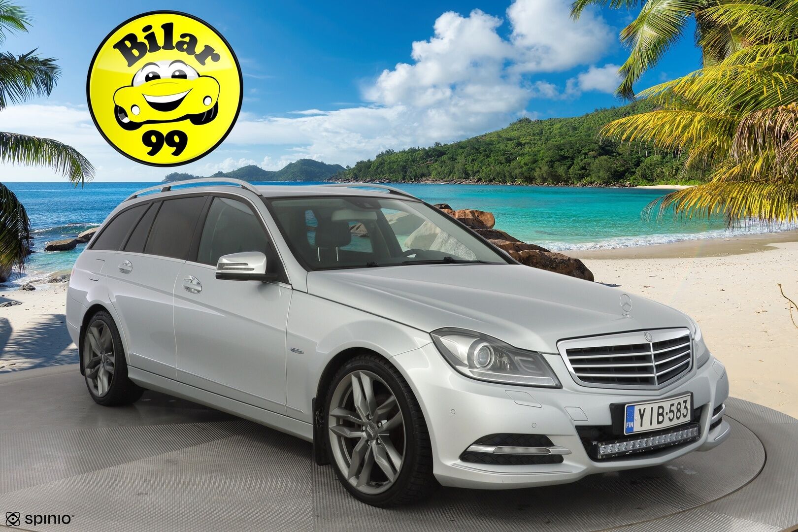 Mercedes-Benz C 2012 200 CDI BE T A Premium Business *Vakkari / Lohko / Tutkat / BT / Puolinahka / S.Penkit* - Suomi-auto / Siisti / Kahdet vanteet / Juuri huollettu!