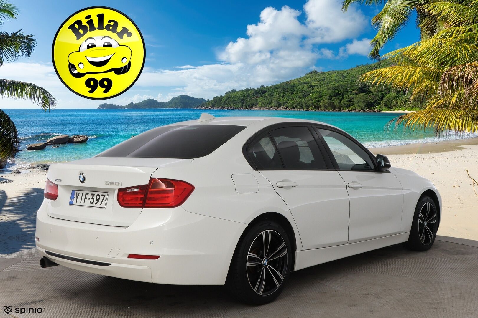 BMW 320 2013 TwinPower Turbo A xDrive F30 Sedan Business Automatic Edition Sport - Suomiauto / Webasto / HUD / Ruskea Nahkasisusta / Professional Navi / Comfort Access / Lohko & Sisäp. / Supervarusteet!