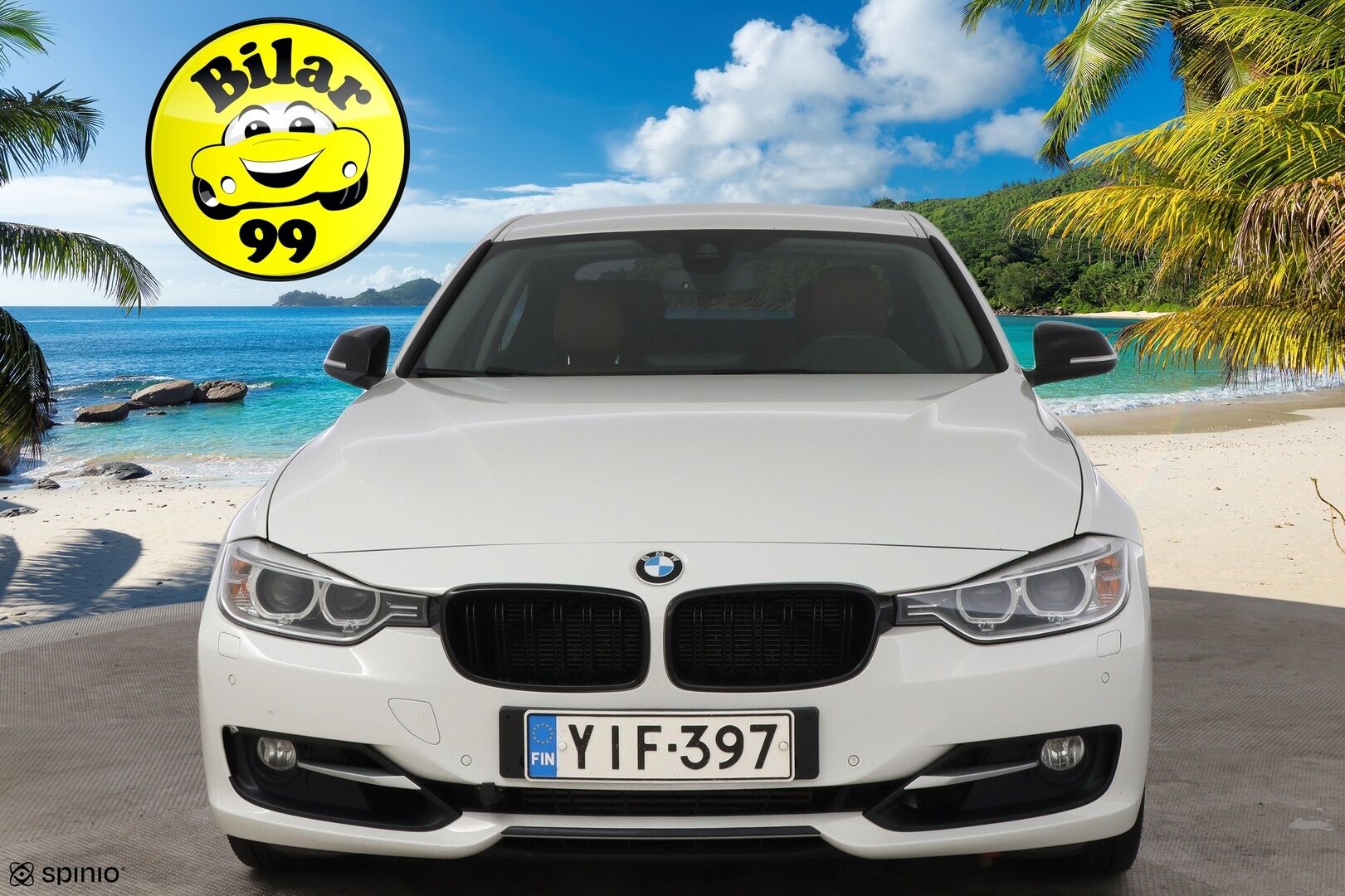 BMW 320 2013 TwinPower Turbo A xDrive F30 Sedan Business Automatic Edition Sport - Suomiauto / Webasto / HUD / Ruskea Nahkasisusta / Professional Navi / Comfort Access / Lohko & Sisäp. / Supervarusteet!