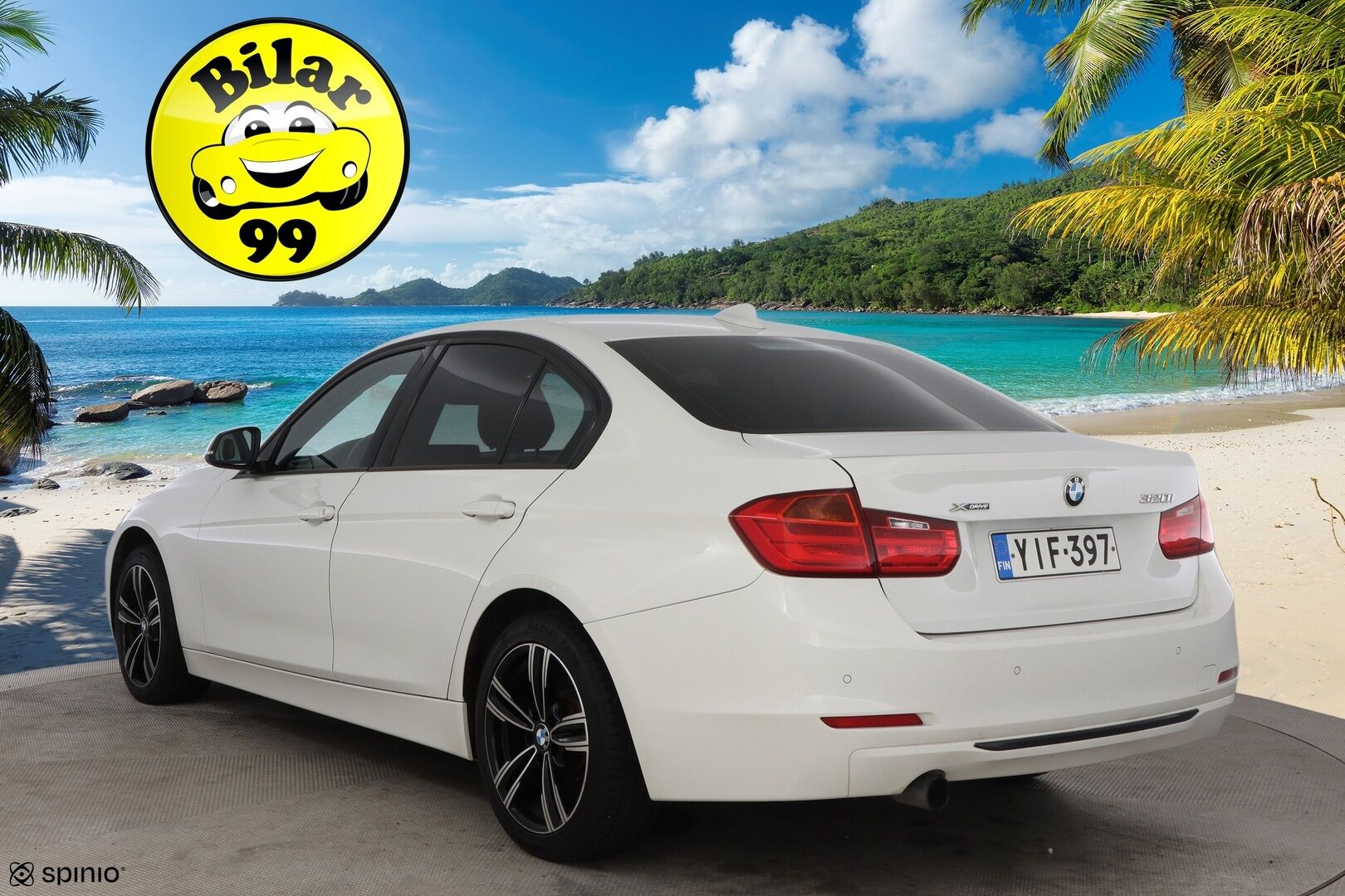 BMW 320 2013 TwinPower Turbo A xDrive F30 Sedan Business Automatic Edition Sport - Suomiauto / Webasto / HUD / Ruskea Nahkasisusta / Professional Navi / Comfort Access / Lohko & Sisäp. / Supervarusteet!