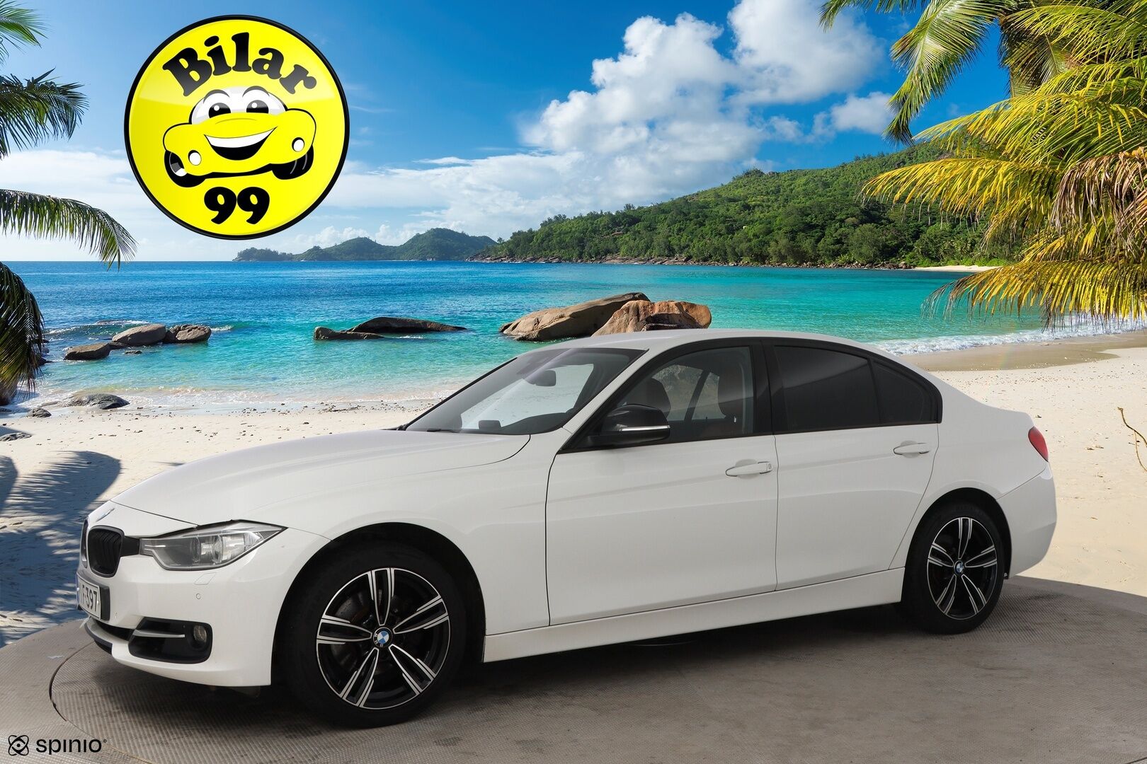 BMW 320 2013 TwinPower Turbo A xDrive F30 Sedan Business Automatic Edition Sport - Suomiauto / Webasto / HUD / Ruskea Nahkasisusta / Professional Navi / Comfort Access / Lohko & Sisäp. / Supervarusteet!