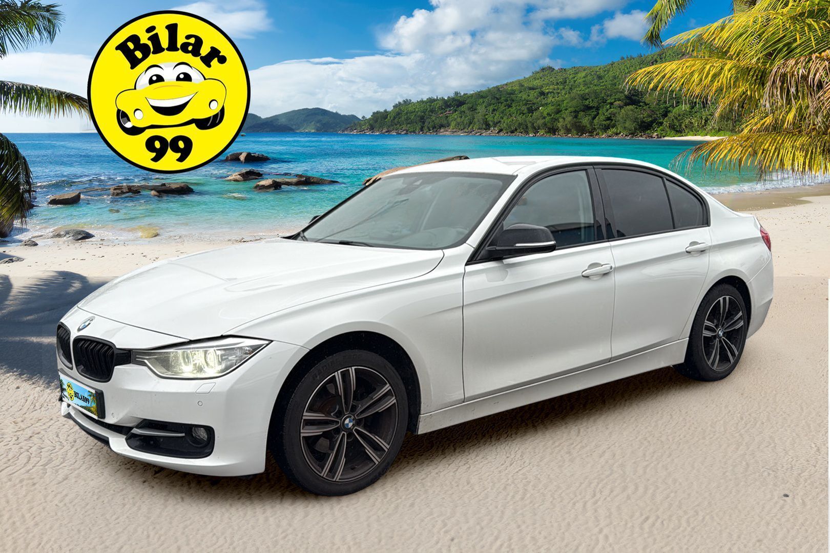 BMW 320 2013 TwinPower Turbo A xDrive F30 Sedan Business Automatic Edition Sport - Suomiauto / Webasto / HUD / Ruskea Nahkasisusta / Professional Navi / Comfort Access / Lohko & Sisäp. / Supervarusteet!