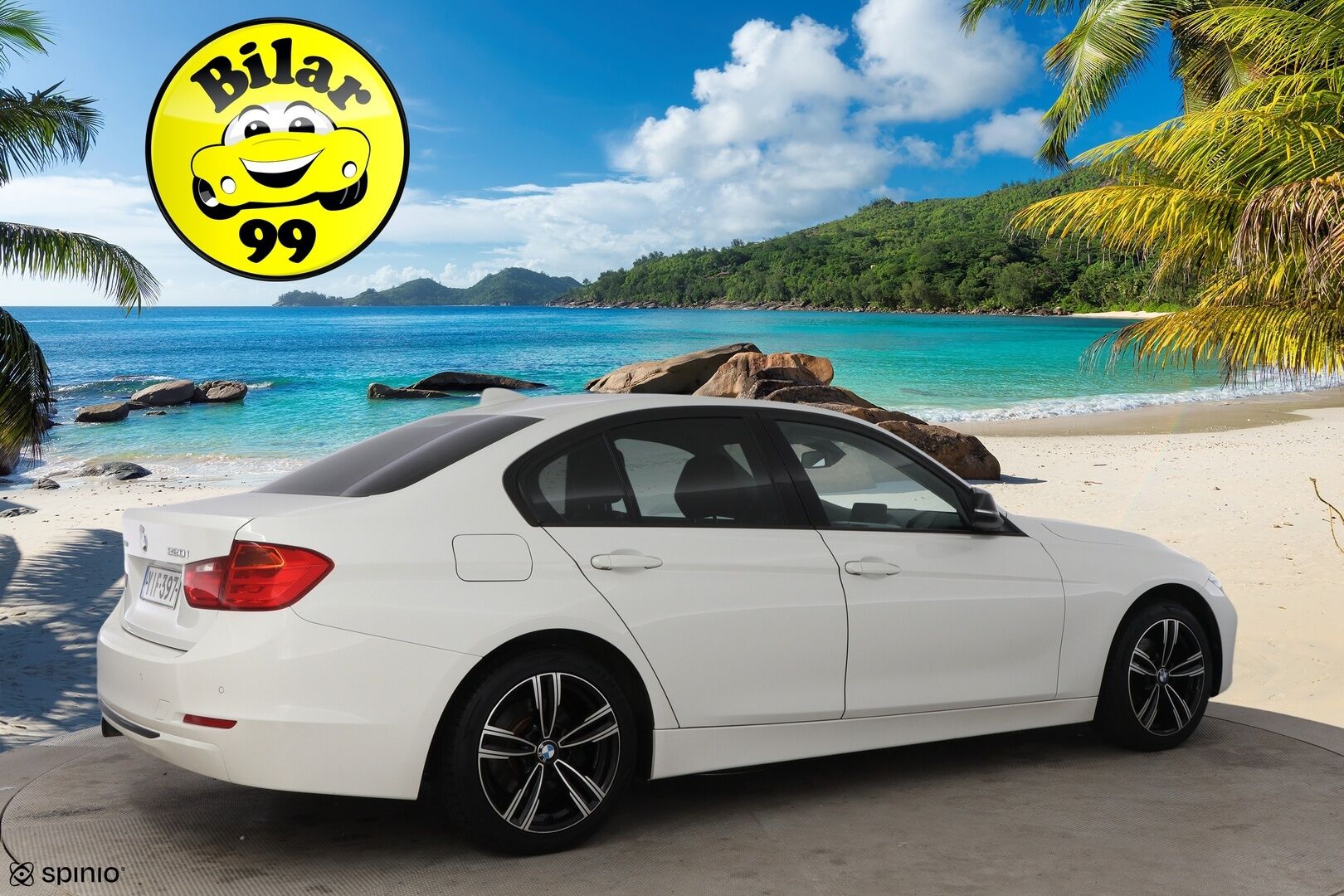 BMW 320 2013 TwinPower Turbo A xDrive F30 Sedan Business Automatic Edition Sport - Suomiauto / Webasto / HUD / Ruskea Nahkasisusta / Professional Navi / Comfort Access / Lohko & Sisäp. / Supervarusteet!