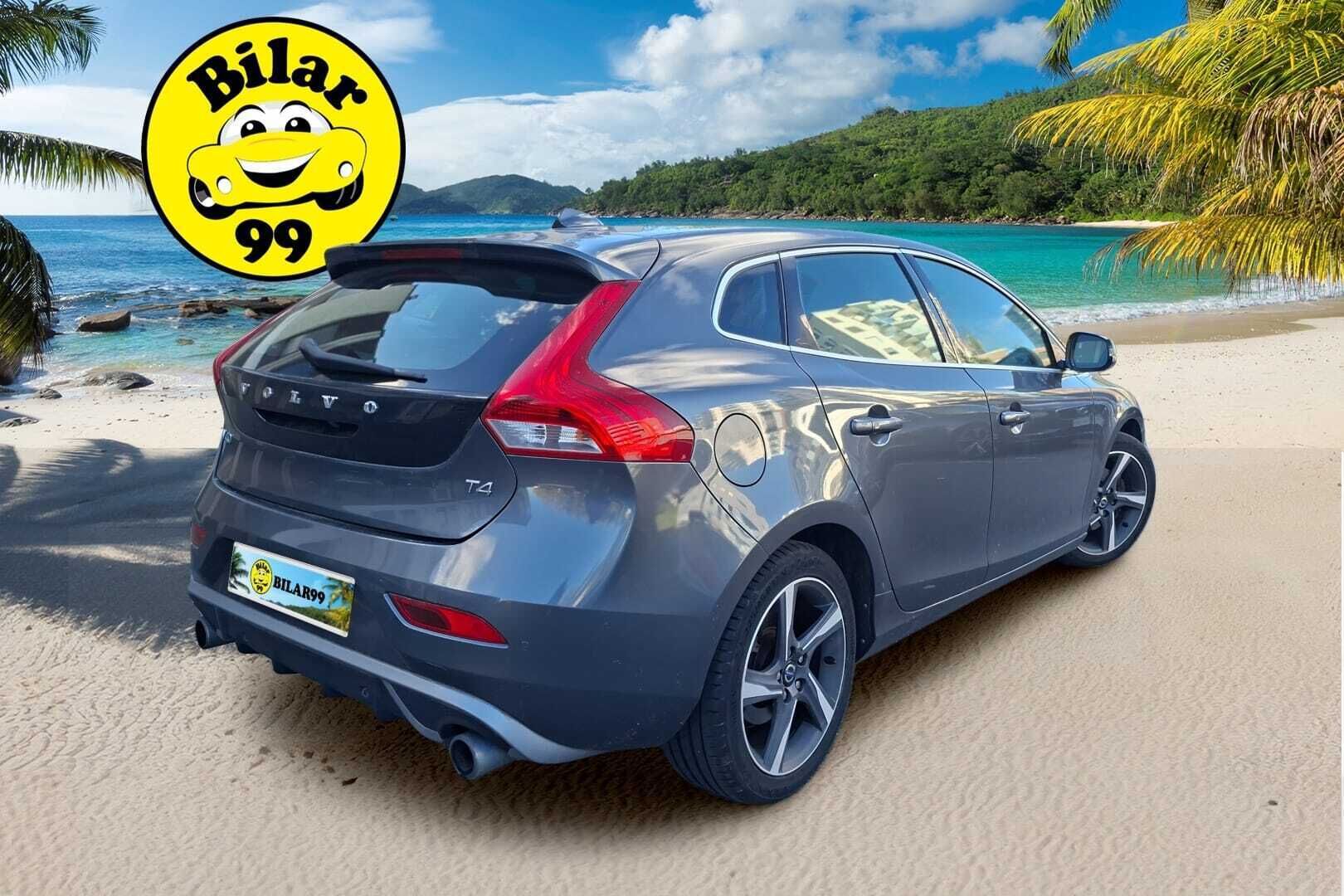 Volvo V40 2013 T4 R-Design - 2.om Suomi-auto | P.kamera | Lohko+sisäp | Digimittaristo | Premium Sound system | Urheiluistuimet | Keyless | Adapt. Xenon