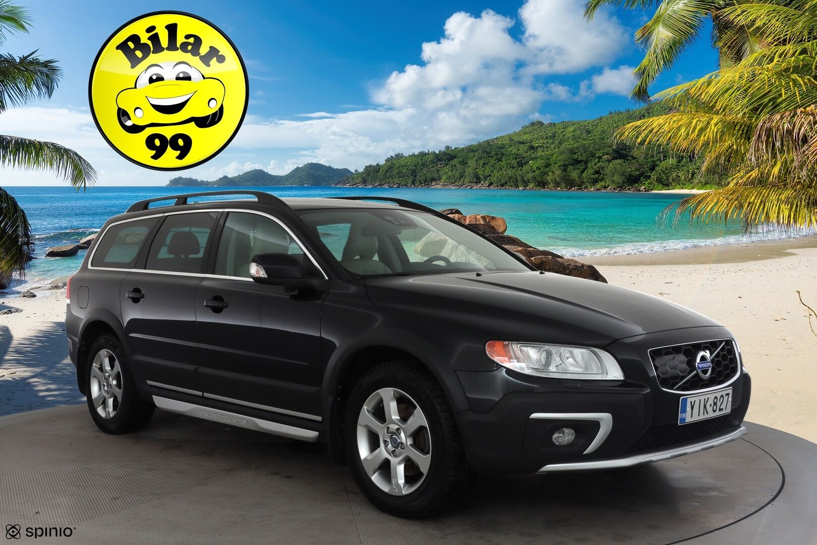 Volvo XC70 2014 D5 AWD Summum aut * ACC / P.tutkat / Aktiiv.Xenon / Navi / Lasikattoluukku / Webasto / Koukku / KeylessGo / BLIS / Vaaleat nahat * - Digimittaristo / Muistipenkki / Sähköluukku / Kahdet renkaat aluvanteilla / Huippusiisti*