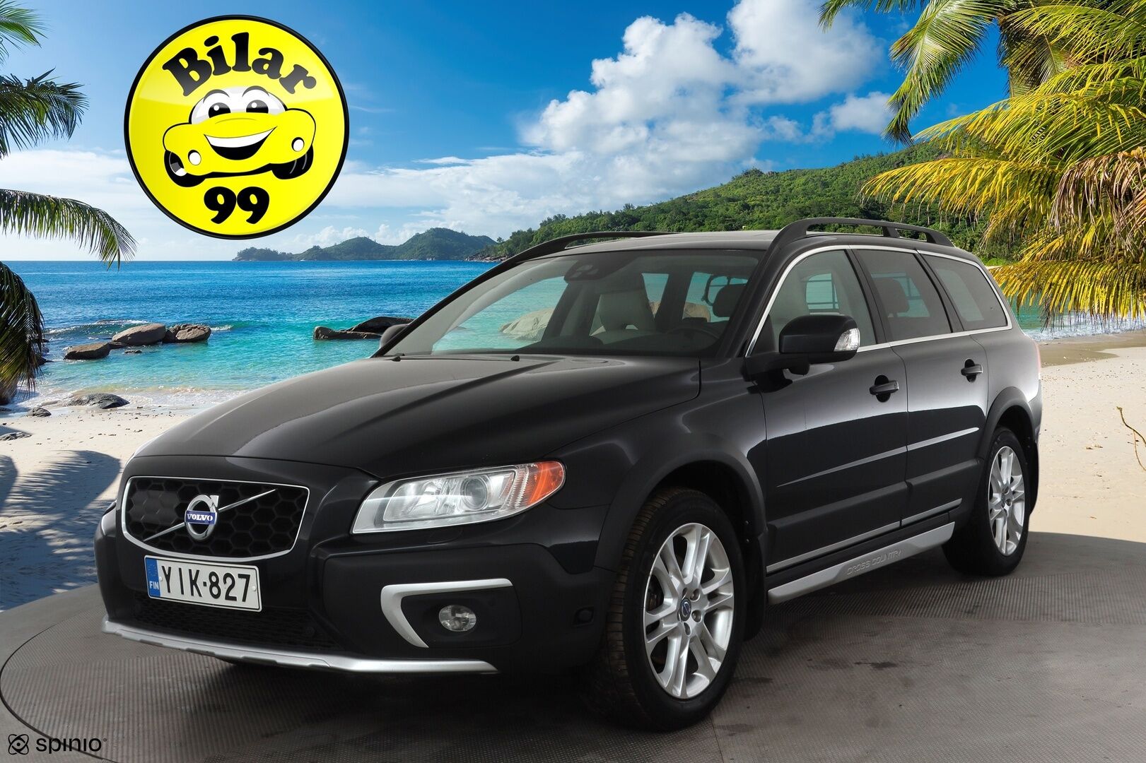 Volvo XC70 2014 D5 AWD Summum aut * ACC / P.tutkat / Aktiiv.Xenon / Navi / Lasikattoluukku / Webasto / Koukku / KeylessGo / BLIS / Vaaleat nahat * - Digimittaristo / Muistipenkki / Sähköluukku / Kahdet renkaat aluvanteilla / Huippusiisti - HULLU BLACKWEEK KORKOTARJOUS 2,49%