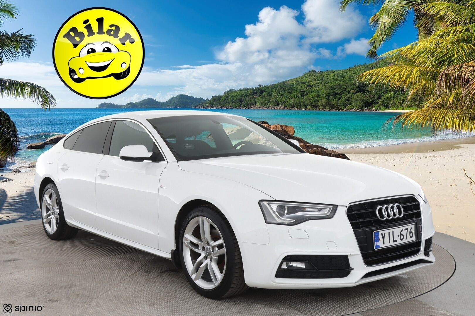 Audi A5 2014 Sportback Business 1,8 TFSI 125 kW multitronic - S-Line | Lohko + sis. lämmitin | P.tutkat | Siisti | 2x alum. vanteet