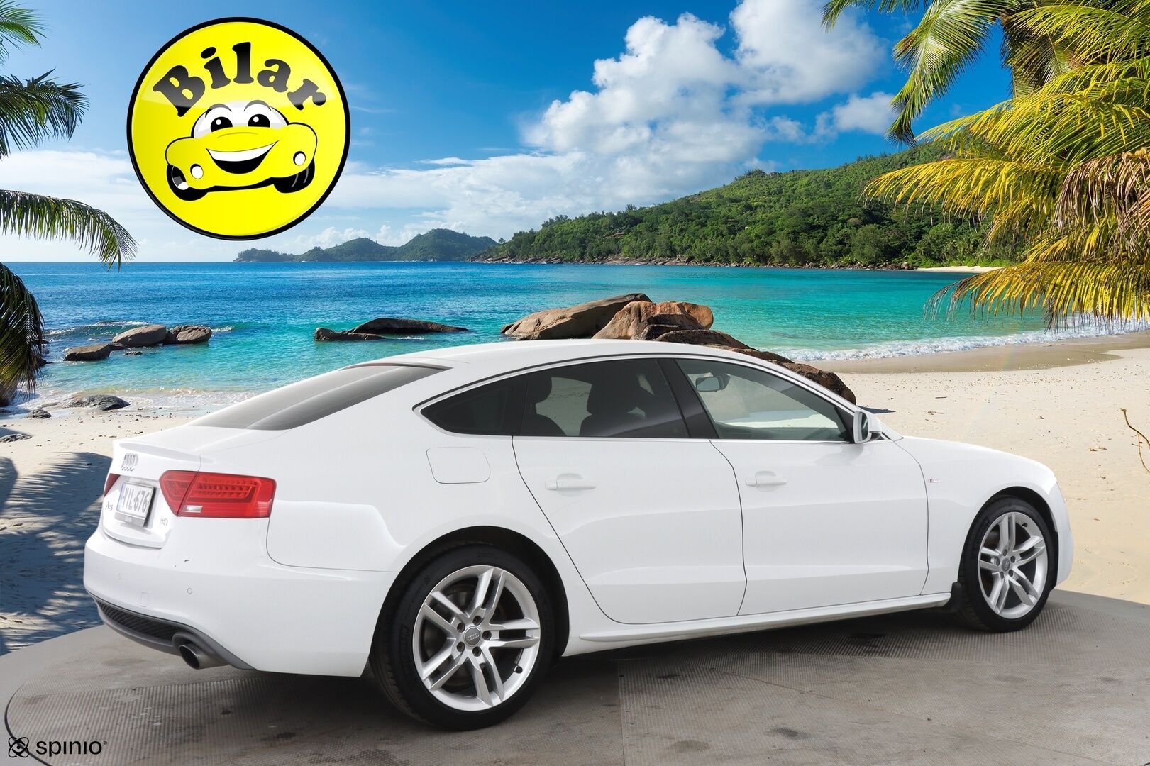 Audi A5 2014 Sportback Business 1,8 TFSI 125 kW multitronic - S-Line | Lohko + sis. lämmitin | P.tutkat | Siisti | 2x alum. vanteet