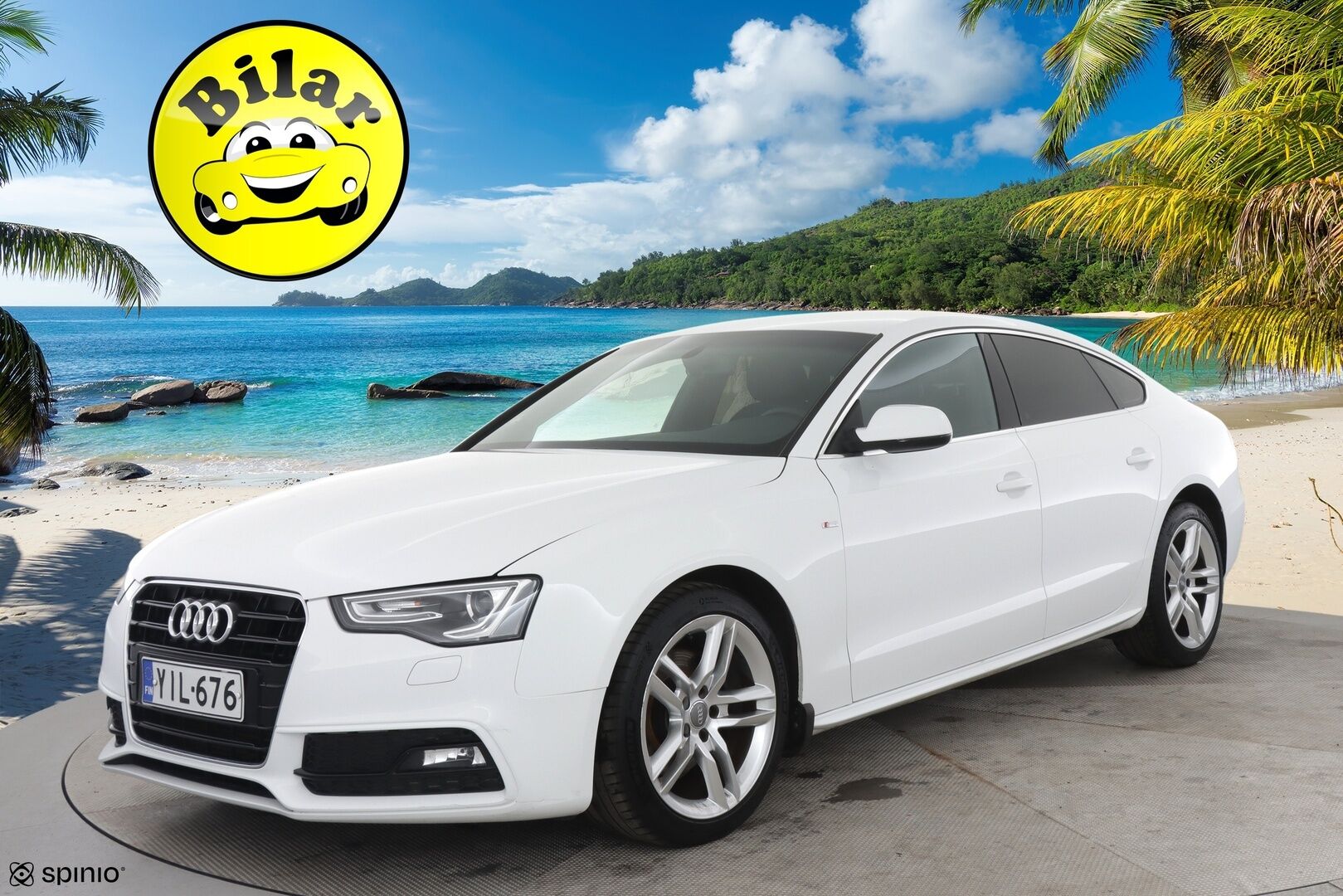 Audi A5 2014 Sportback Business 1,8 TFSI 125 kW multitronic - S-Line | Lohko + sis. lämmitin | P.tutkat | Siisti | 2x alum. vanteet