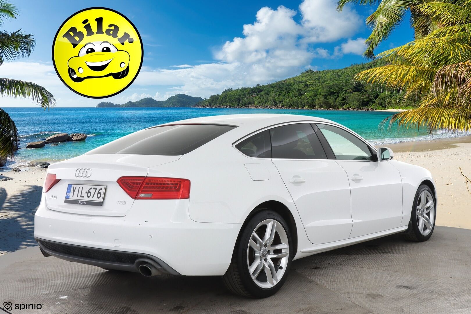 Audi A5 2014 Sportback Business 1,8 TFSI 125 kW multitronic - S-Line | Lohko + sis. lämmitin | P.tutkat | Siisti | 2x alum. vanteet