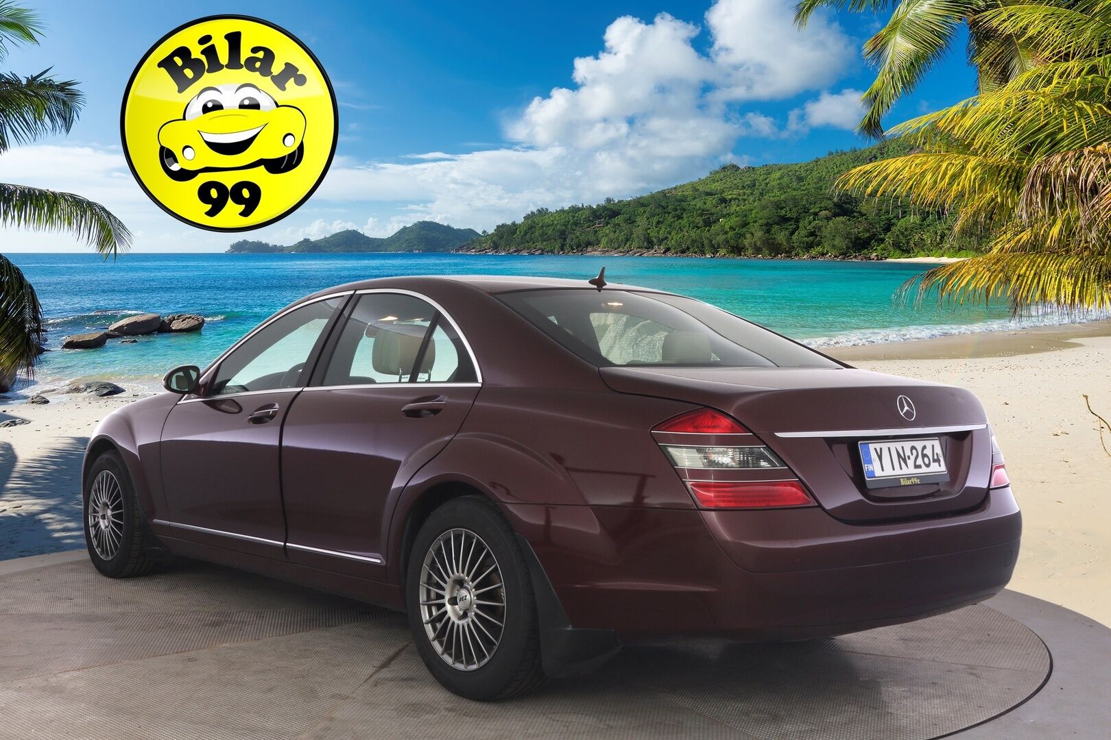 Mercedes-Benz S 2007 320 CDI 4Matic - *Ilmastoidut Sähköpenkit / Nahkasisusta / P-kamera / Sähköratti / 2x renkaat vanteineen / Ilma-alusta / Vakkari / Lohko+sisälämmitin*