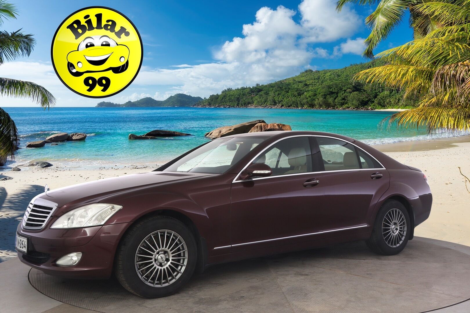Mercedes-Benz S 2007 320 CDI 4Matic - *Ilmastoidut Sähköpenkit / Nahkasisusta / P-kamera / Sähköratti / 2x renkaat vanteineen / Ilma-alusta / Vakkari / Lohko+sisälämmitin*