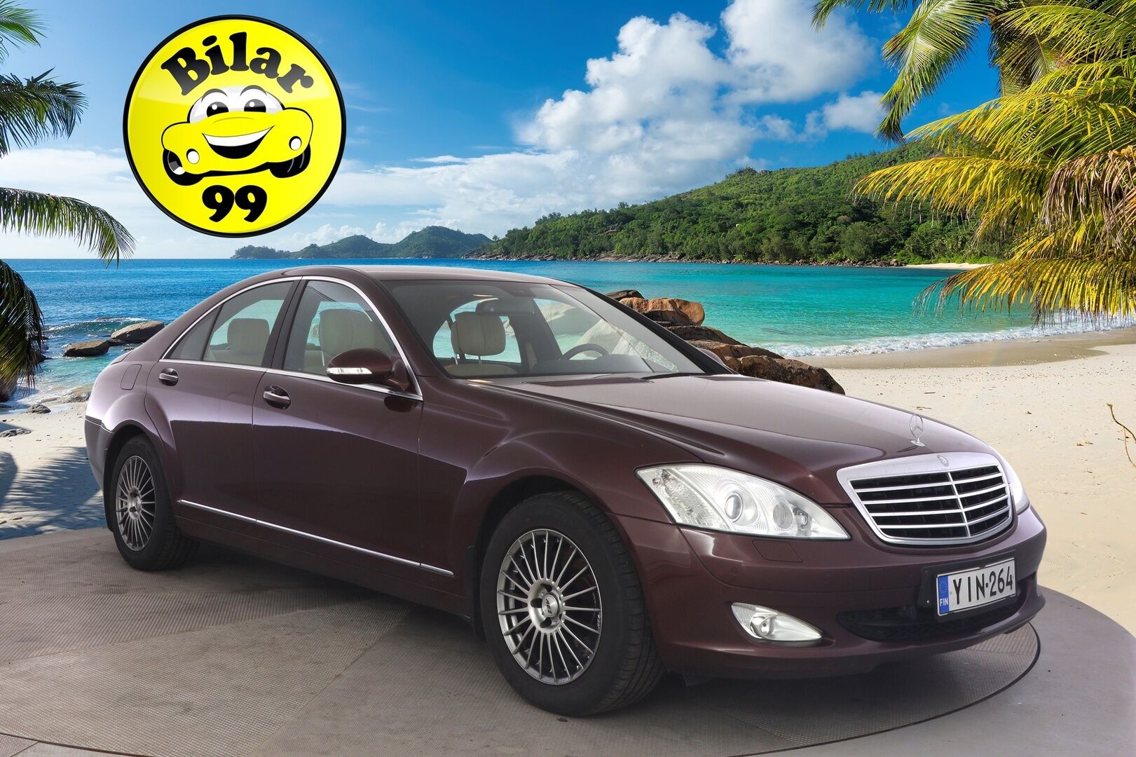 Mercedes-Benz S 2007 320 CDI 4Matic - *Ilmastoidut Sähköpenkit / Nahkasisusta / P-kamera / Sähköratti / 2x renkaat vanteineen / Ilma-alusta / Vakkari / Lohko+sisälämmitin*