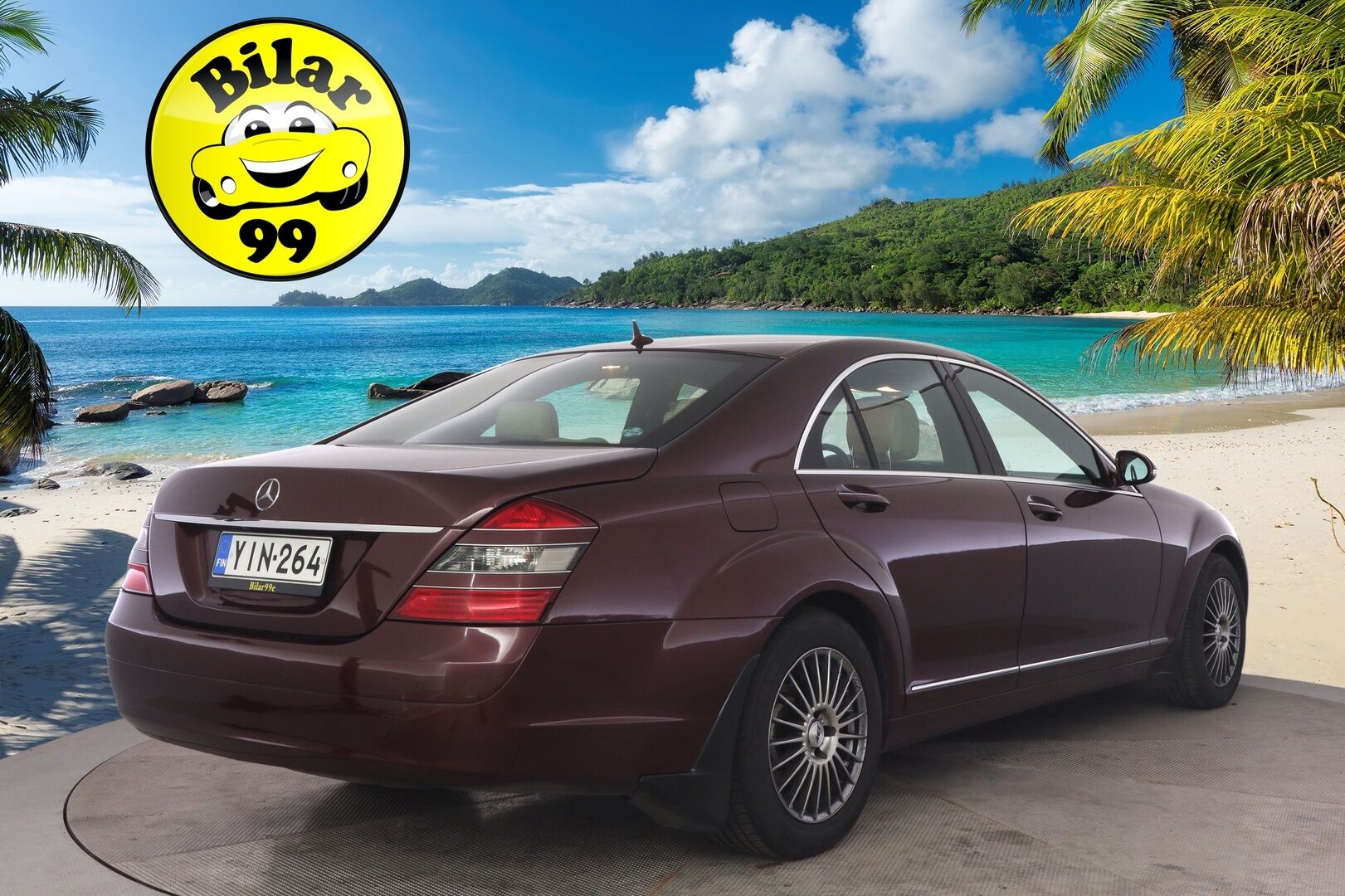 Mercedes-Benz S 2007 320 CDI 4Matic - *Ilmastoidut Sähköpenkit / Nahkasisusta / P-kamera / Sähköratti / 2x renkaat vanteineen / Ilma-alusta / Vakkari / Lohko+sisälämmitin*