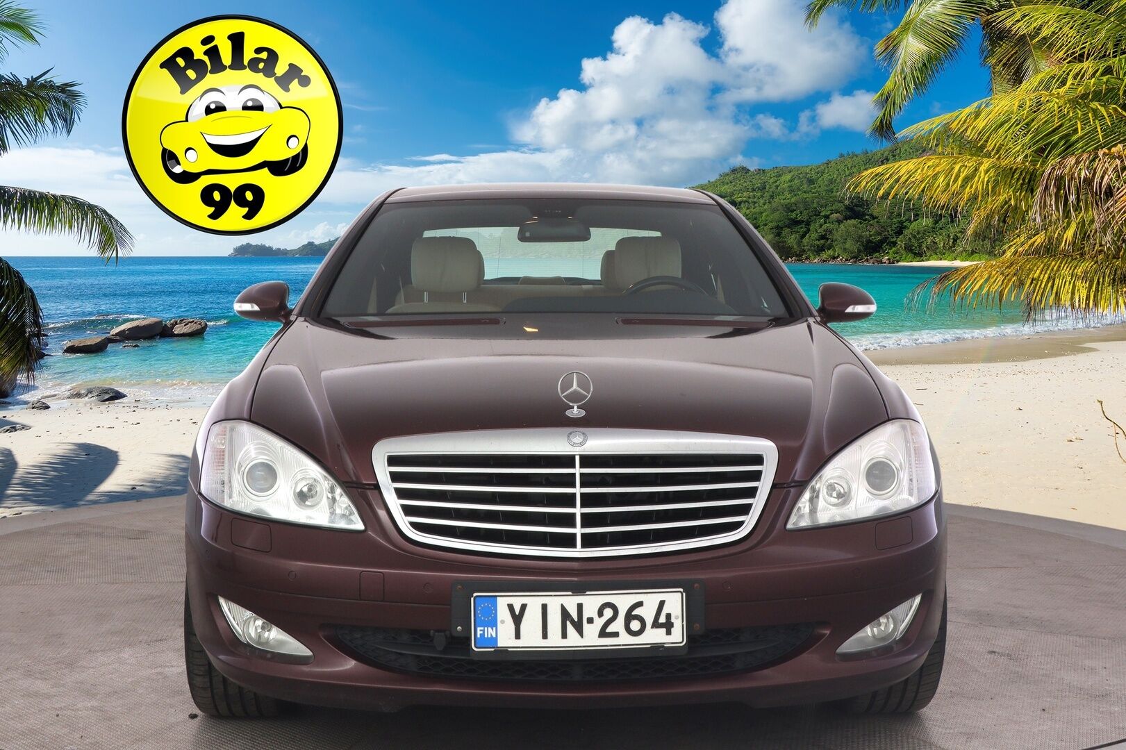 Mercedes-Benz S 2007 320 CDI 4Matic - *Ilmastoidut Sähköpenkit / Nahkasisusta / P-kamera / Sähköratti / 2x renkaat vanteineen / Ilma-alusta / Vakkari / Lohko+sisälämmitin*
