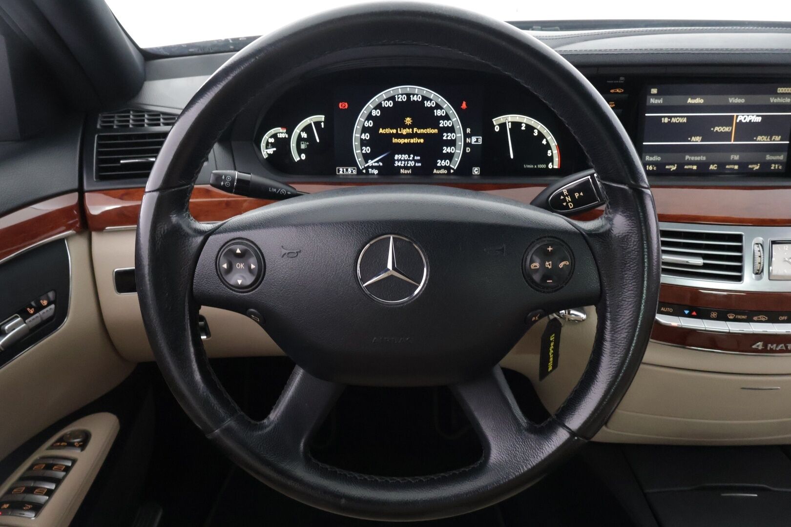 Mercedes-Benz S 2007 320 CDI 4Matic - *Ilmastoidut Sähköpenkit / Nahkasisusta / P-kamera / Sähköratti / 2x renkaat vanteineen / Ilma-alusta / Vakkari / Lohko+sisälämmitin*