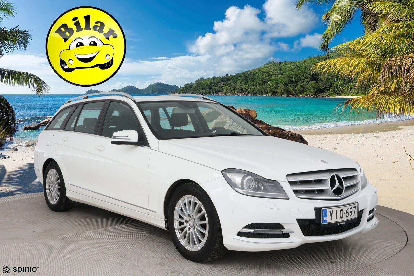 Mercedes-Benz C 2014 220 CDI BE T 4Matic A Premium Business - Suomi-auto | Vakkari | ILS | IHC | Muistipenkit | Vetokoukku | Navi