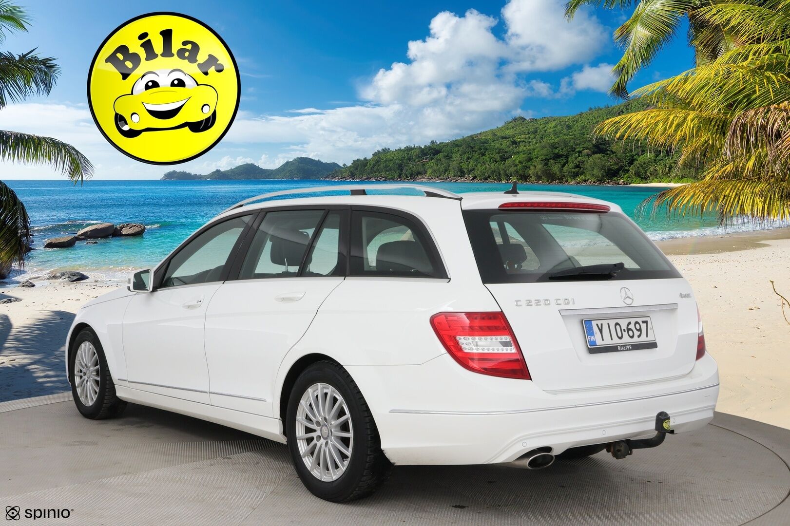 Mercedes-Benz C 2014 220 CDI BE T 4Matic A Premium Business - Suomi-auto | Vakkari | ILS | IHC | Muistipenkit | Vetokoukku | Navi