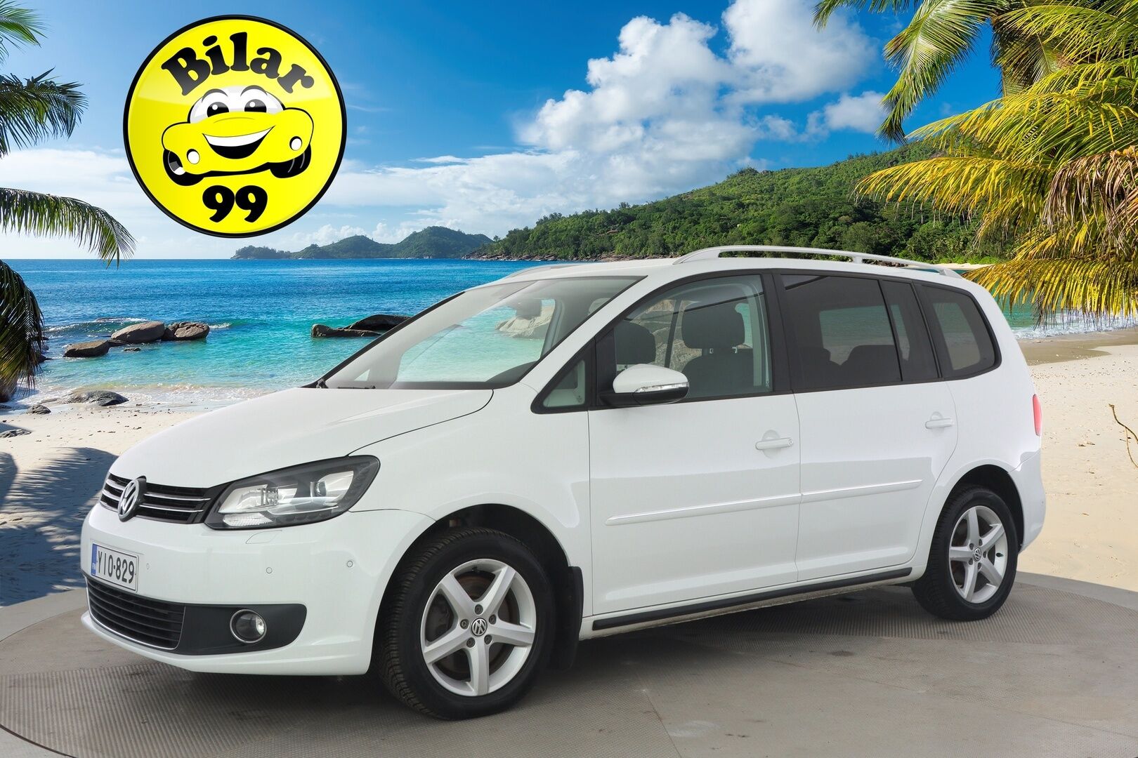 Volkswagen Touran 2014 Highline 1,4 TSI 103 kW (140 hv) DSG-automaatti - ** Bluetooth / Vakkari / Kangas-Alcantara / Juuri katsastettu ja huollettu **
