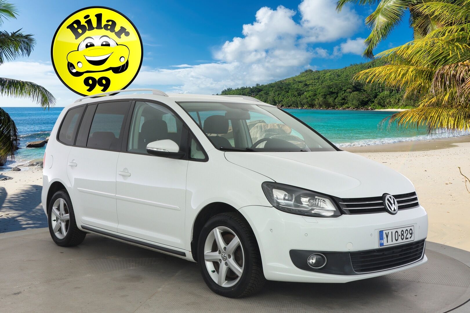 Volkswagen Touran 2014 Highline 1,4 TSI 103 kW (140 hv) DSG-automaatti - ** Bluetooth / Vakkari / Kangas-Alcantara / Juuri katsastettu ja huollettu **