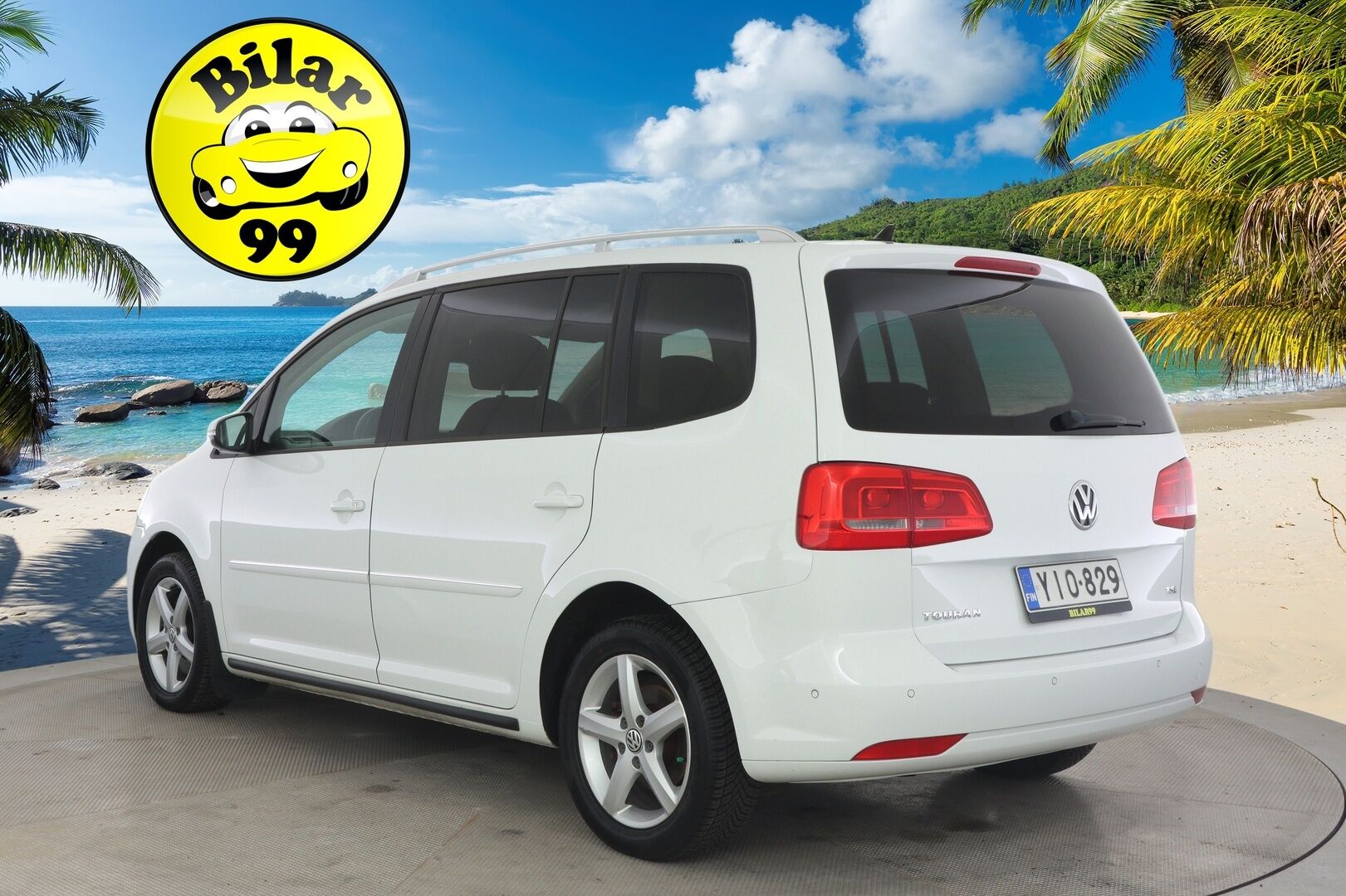 Volkswagen Touran 2014 Highline 1,4 TSI 103 kW (140 hv) DSG-automaatti - ** Bluetooth / Vakkari / Kangas-Alcantara / Juuri katsastettu ja huollettu **