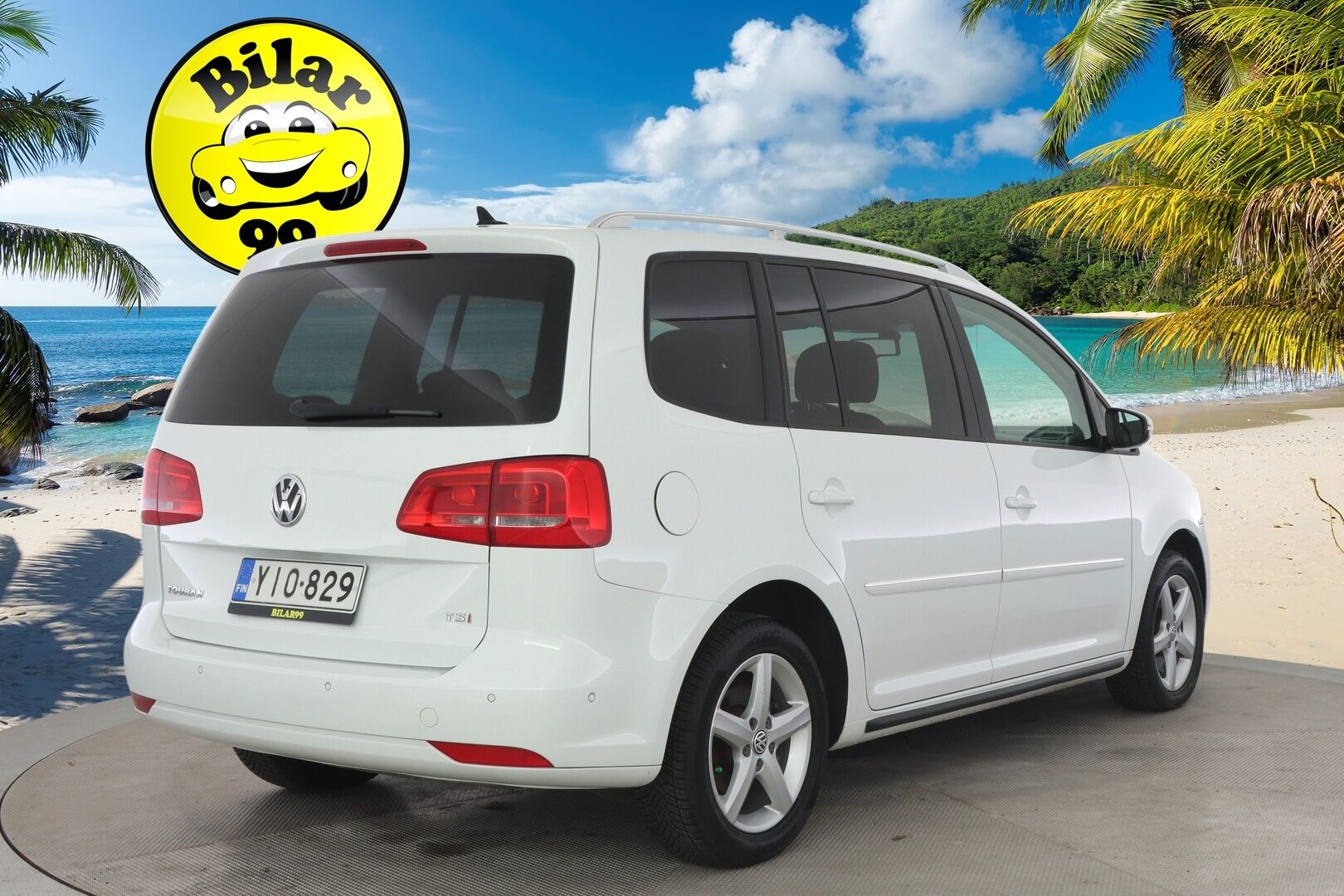 Volkswagen Touran 2014 Highline 1,4 TSI 103 kW (140 hv) DSG-automaatti - ** Bluetooth / Vakkari / Kangas-Alcantara / Juuri katsastettu ja huollettu **