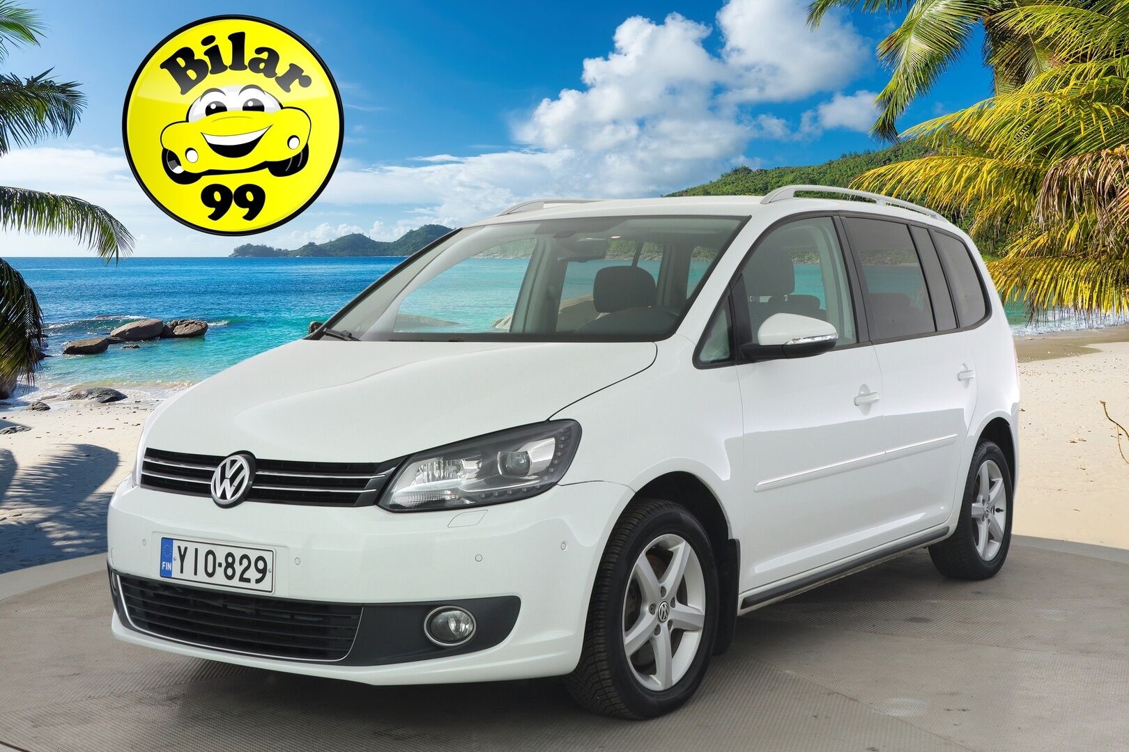 Volkswagen Touran 2014 Highline 1,4 TSI 103 kW (140 hv) DSG-automaatti - ** Bluetooth / Vakkari / Kangas-Alcantara / Juuri katsastettu ja huollettu **