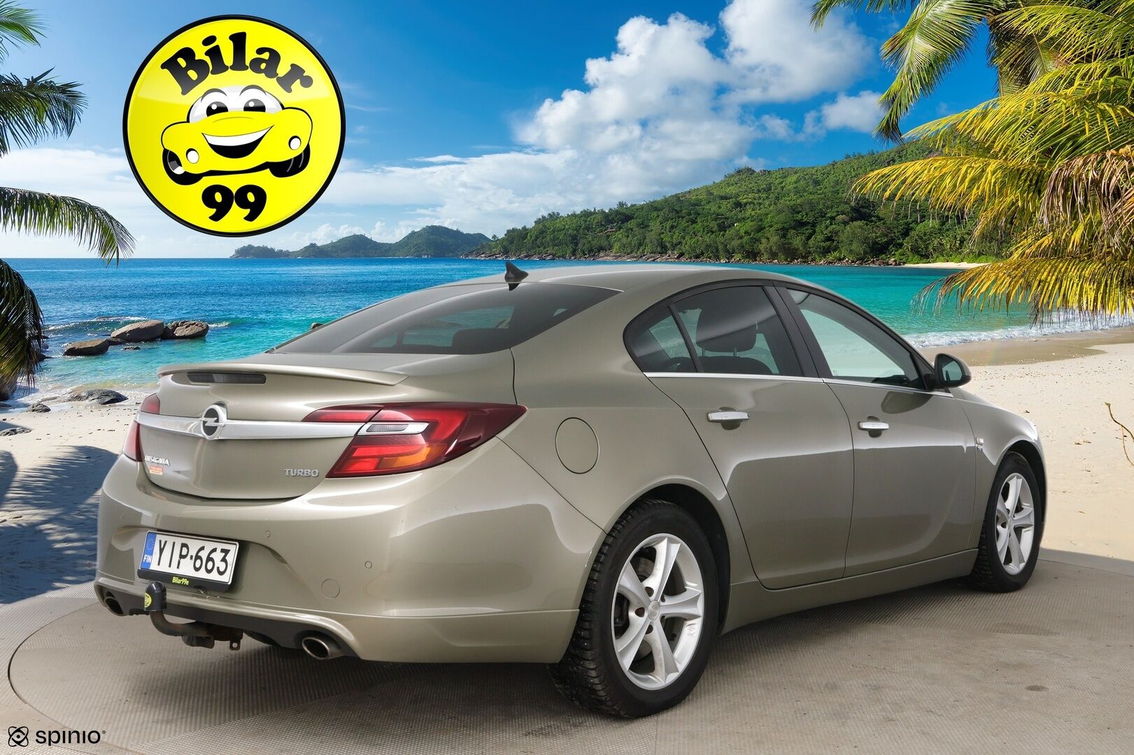 Opel Insignia 2014 4-ov Sport 1,6 Turbo 125kW AT6 * OPC-line / Webasto  / Vakkari / Muistipenkki * - Suomi-auto / Kahdet renkaat aluvantein / Tarkka huoltohistoria - HULLUT AVAJAISHULINAT KORKOTARJOUS 3,29 %