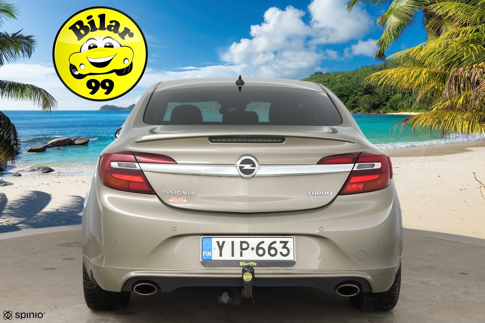 Opel Insignia 2014 4-ov Sport 1,6 Turbo 125kW AT6 * OPC-line / Webasto  / Vakkari / Muistipenkki * - Suomi-auto / Kahdet renkaat aluvantein / Tarkka huoltohistoria - HULLUT AVAJAISHULINAT KORKOTARJOUS 3,29 %