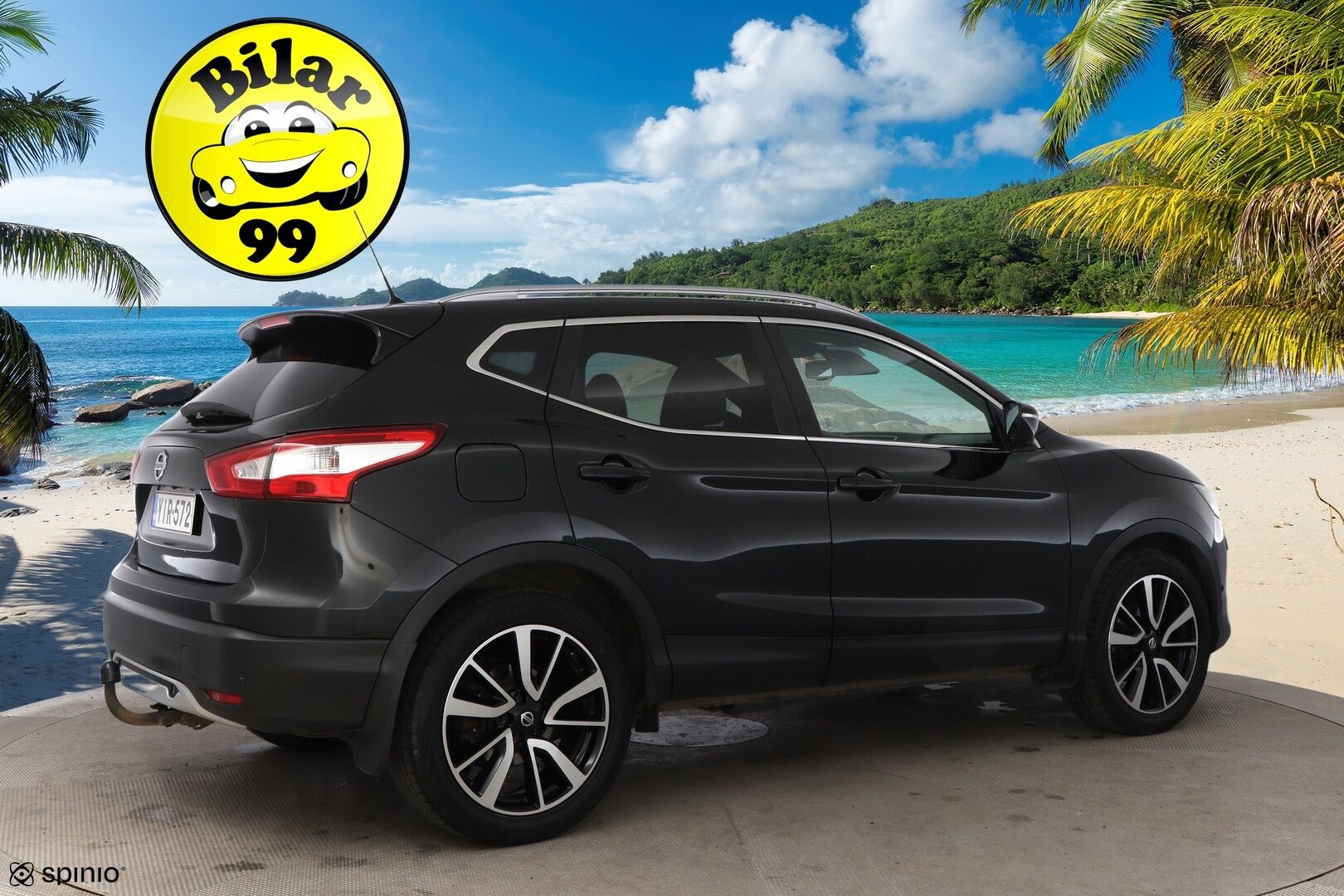 Nissan Qashqai 2014 1,6dCi Business 360 4WD 6M/T Alcantara - Suomiauto / Lasikatto / 360-Kamera / Nahka-Alcantara / Vetokoukku / BLIS / Sähköpenkki / Lämpölasi / Huippuvarusteet / Ketju vaihdettu!