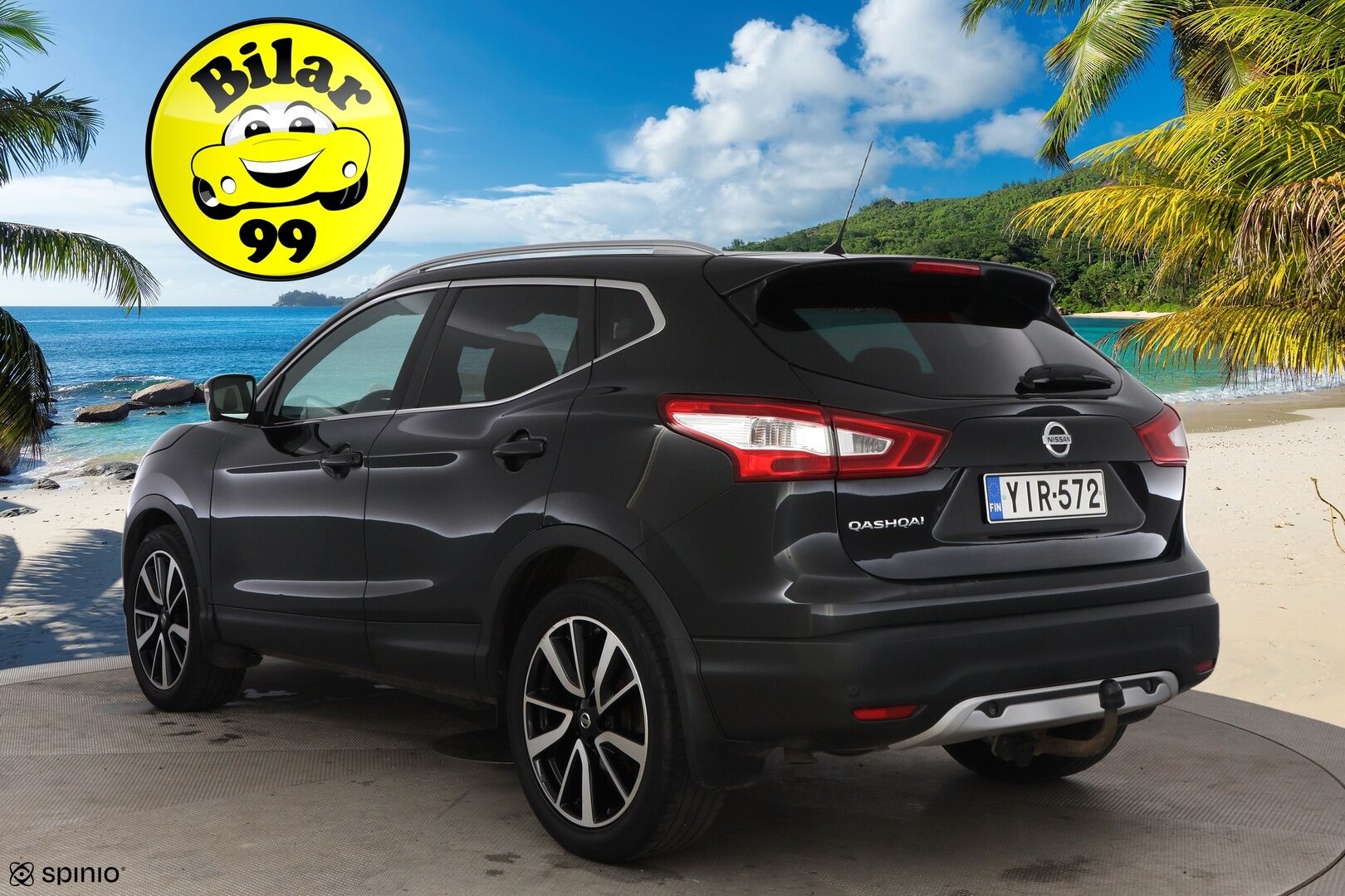 Nissan Qashqai 2014 1,6dCi Business 360 4WD 6M/T Alcantara - Suomiauto / Lasikatto / 360-Kamera / Nahka-Alcantara / Vetokoukku / BLIS / Sähköpenkki / Lämpölasi / Huippuvarusteet / Ketju vaihdettu!