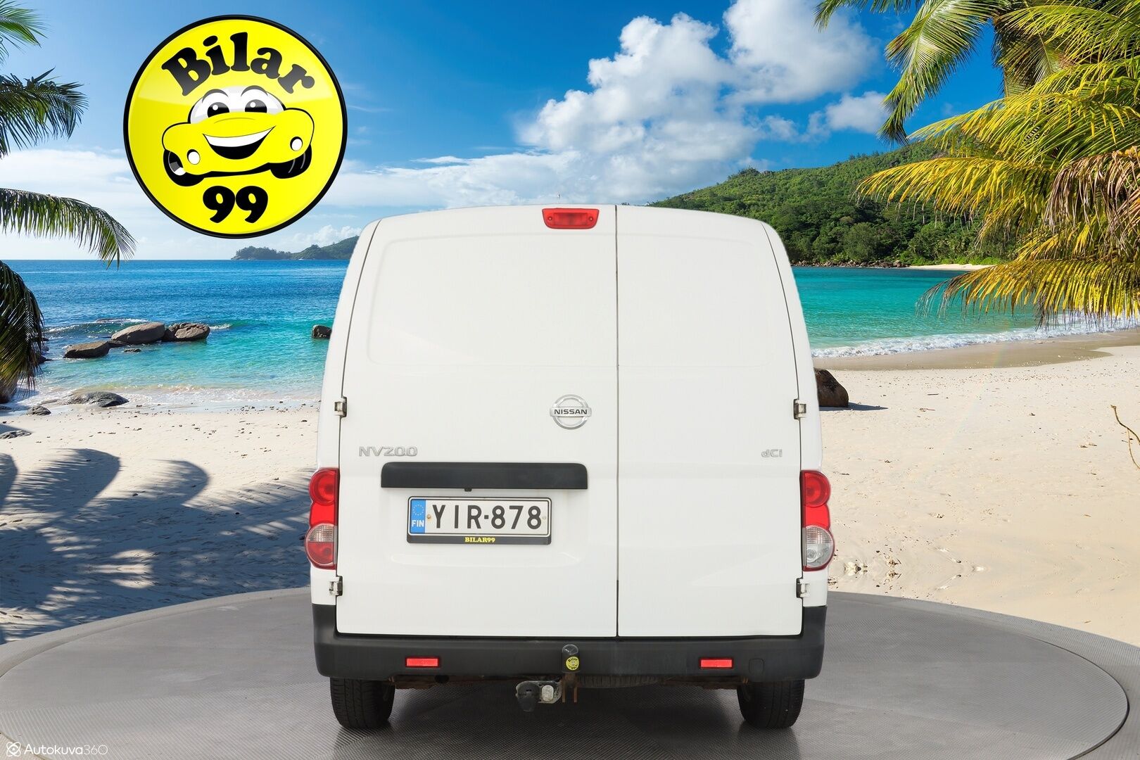 Nissan NV200 2015 Van 1,5 dCi 90 DPF 5MT Blind, SSD Blind Working Star Edition *Koukku / Lohko+sisähaara / Ilmastointi / Vakkari* - 1-omistajalta / Jakohihna juuri vaihdettu / Täydellinen huoltohistoria / Suomi-auto