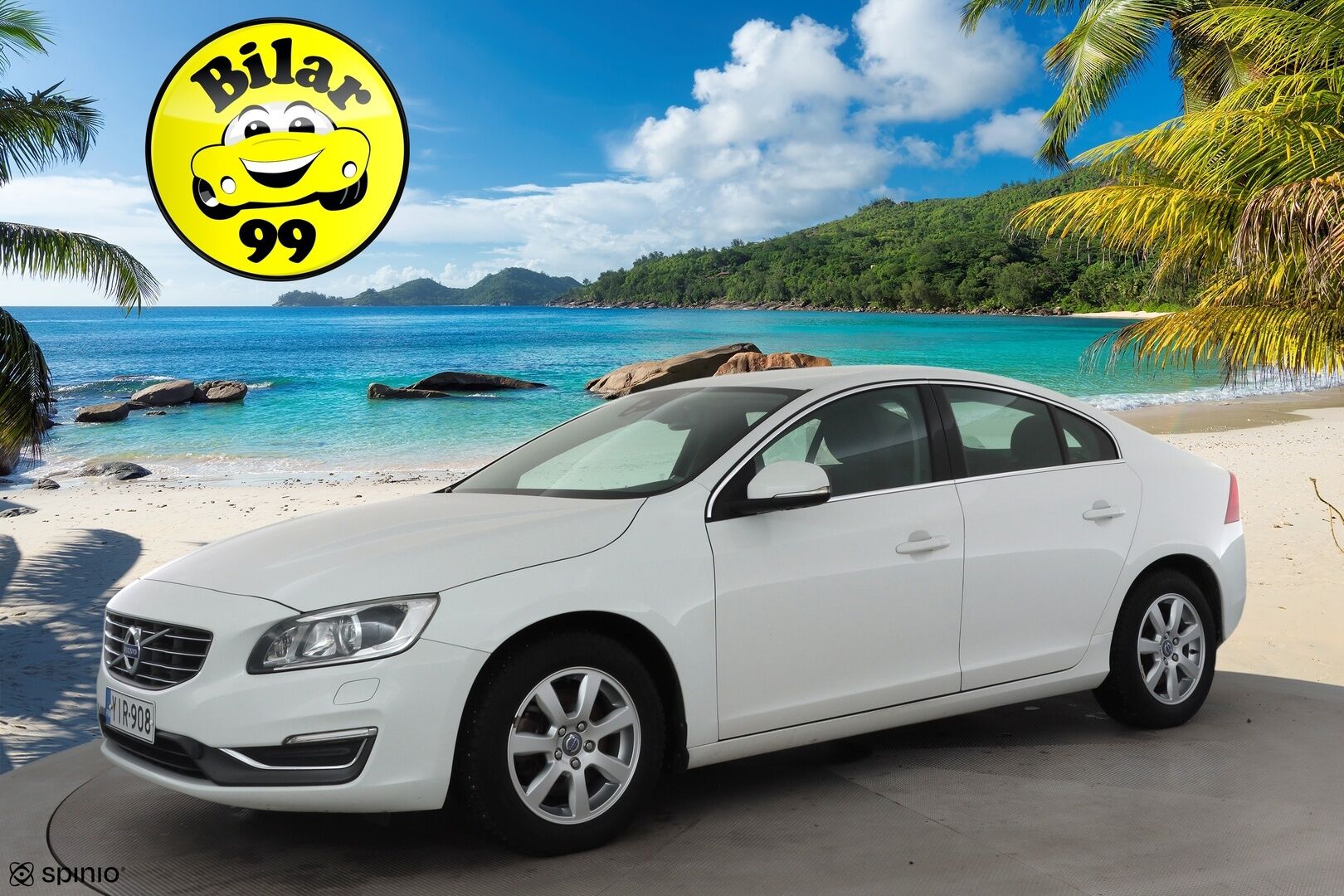 Volvo S60 2014 T3 Momentum * Vakkari / P.tutka / Koukku / Lohkolämmitin / Ratinlämmitin / Puolinahat * - Suomi-auto / Kahdet renkaat aluvanteilla - HULLU BLACKWEEK KORKOTARJOUS 2,49%