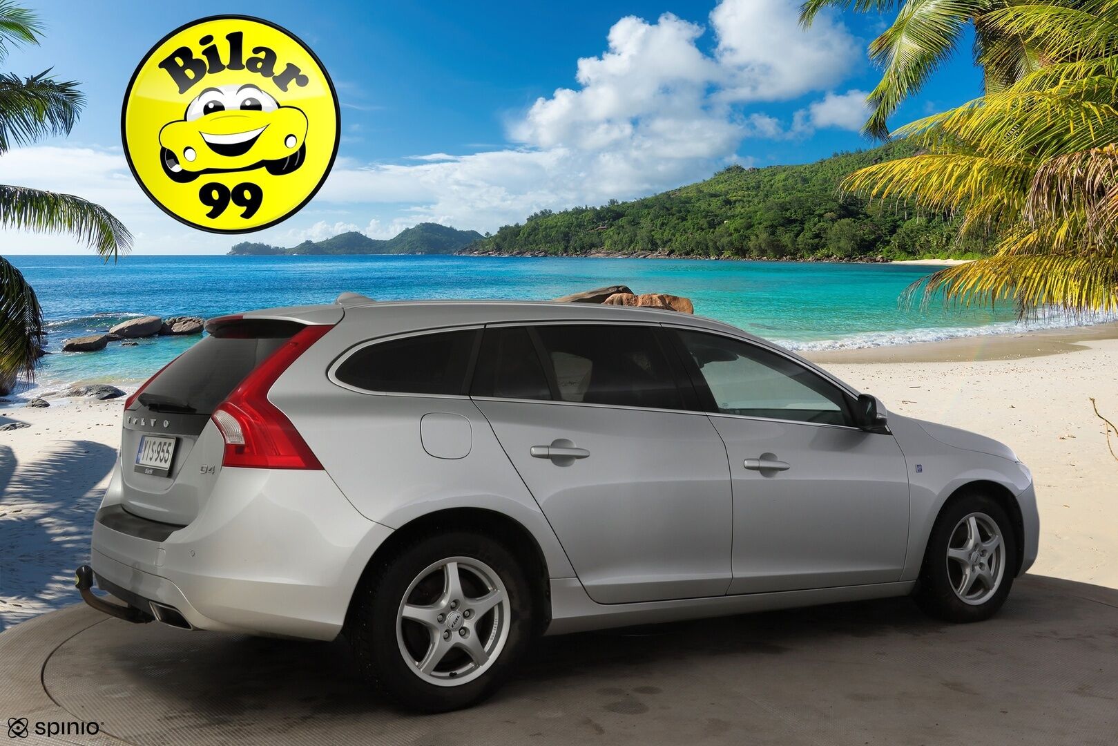 Volvo V60 2015 D4 Ocean Race Business aut *Facelift / Digimittaristo / Webasto / Koukku / Vakkari / Xenon / P.Tutka / Vaaleat nahat / Navi * - *Hihna vaihdettu 186tkm 4/2024 kohdalla! / Ei AdBlueta / Suomi-auto / Kahdet renkaat*