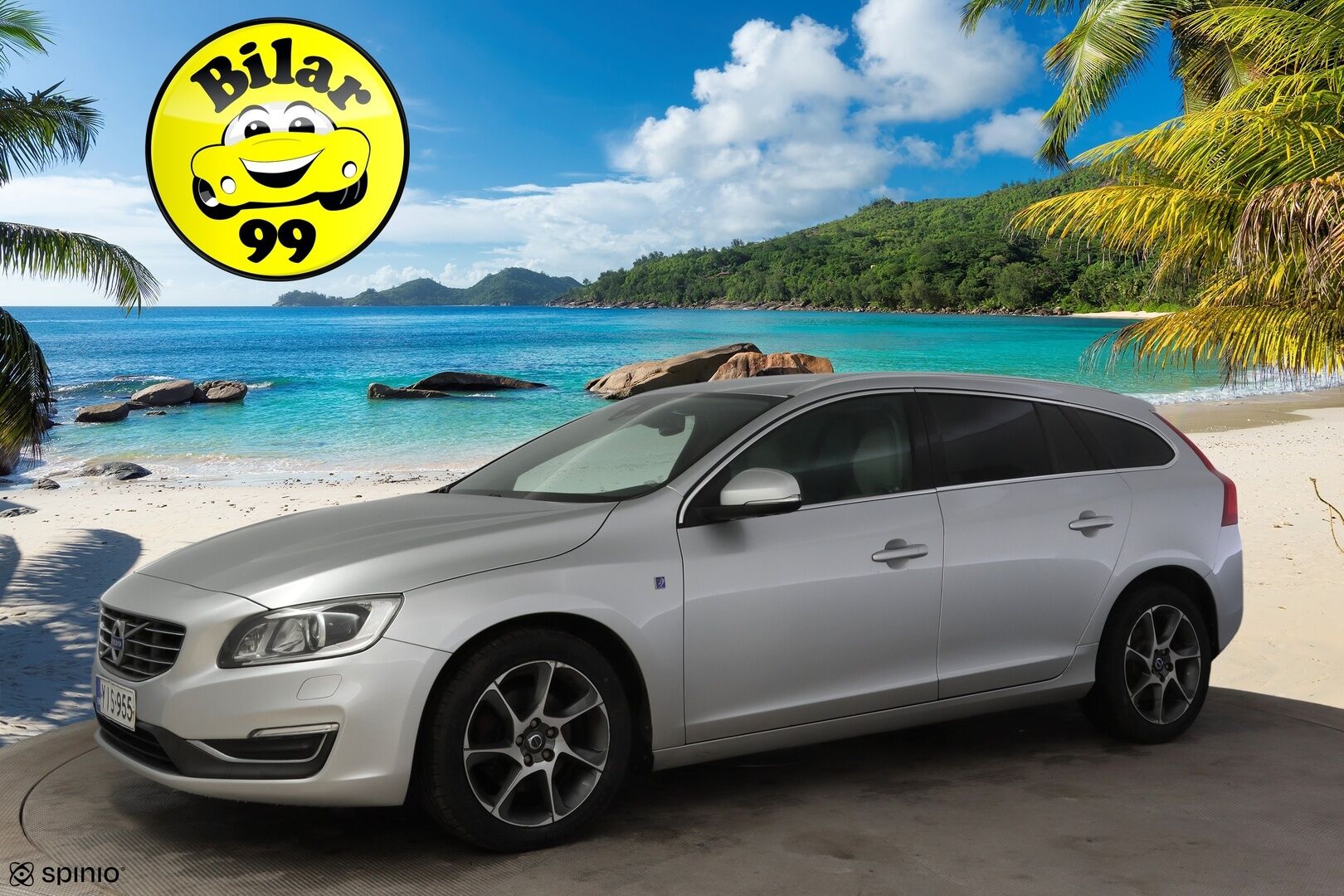 Volvo V60 2015 D4 Ocean Race Business aut * Webasto / Koukku / Vakkari / Xenon / P.Tutka / Puolinahat / Navi * - Suomi-auto / Kahdet renkaat - HULLUT VÄLIPÄIVÄT KORKOTARJOUS 2,49%