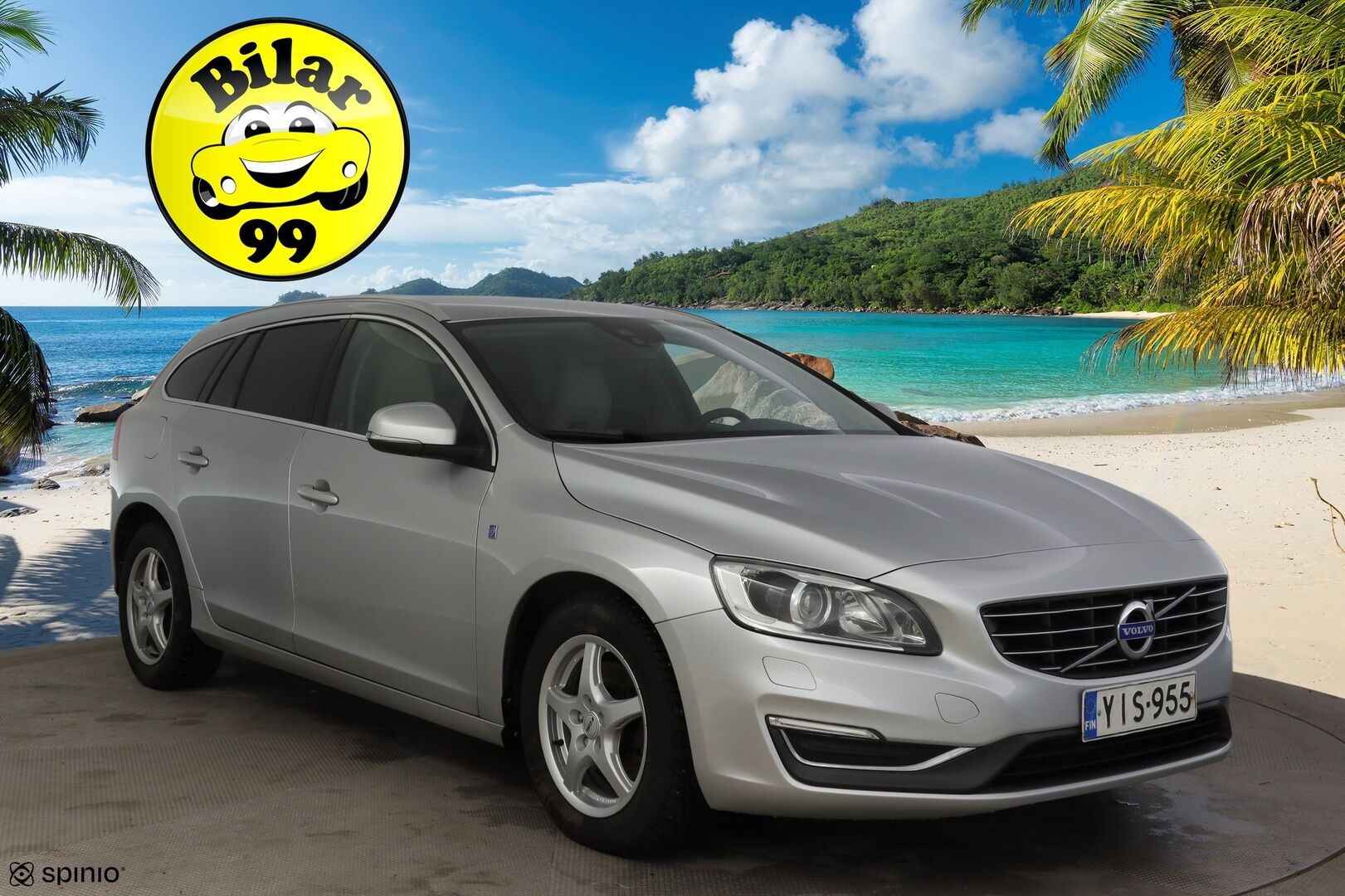 Volvo V60 2015 D4 Ocean Race Business aut *Facelift / Digimittaristo / Webasto / Koukku / Vakkari / Xenon / P.Tutka / Vaaleat nahat / Navi * - *Hihna vaihdettu 186tkm 4/2024 kohdalla! / Ei AdBlueta / Suomi-auto / Kahdet renkaat*