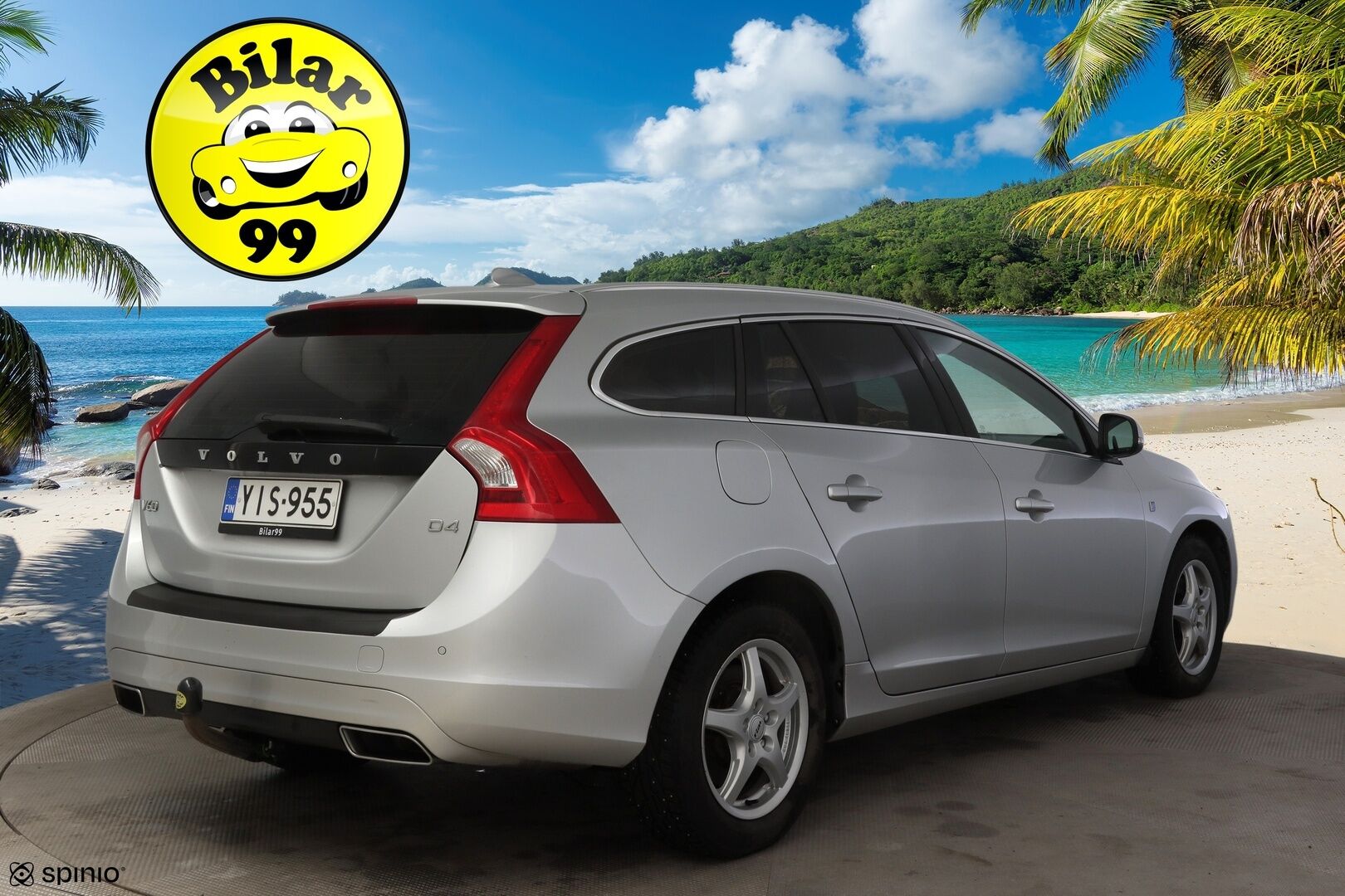 Volvo V60 2015 D4 Ocean Race Business aut * Webasto / Koukku / Vakkari / Xenon / P.Tutka / Puolinahat / Navi * - Suomi-auto / Kahdet renkaat - HULLUT VÄLIPÄIVÄT KORKOTARJOUS 2,49%