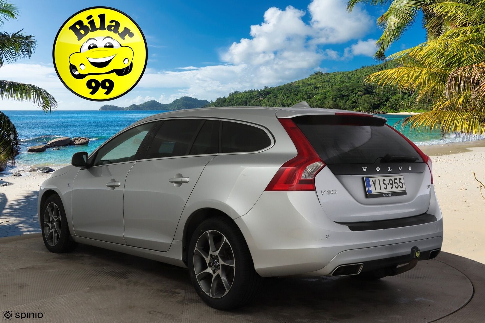 Volvo V60 2015 D4 Ocean Race Business aut * Webasto / Koukku / Vakkari / Xenon / P.Tutka / Puolinahat / Navi * - Suomi-auto / Kahdet renkaat - HULLUT VÄLIPÄIVÄT KORKOTARJOUS 2,49%