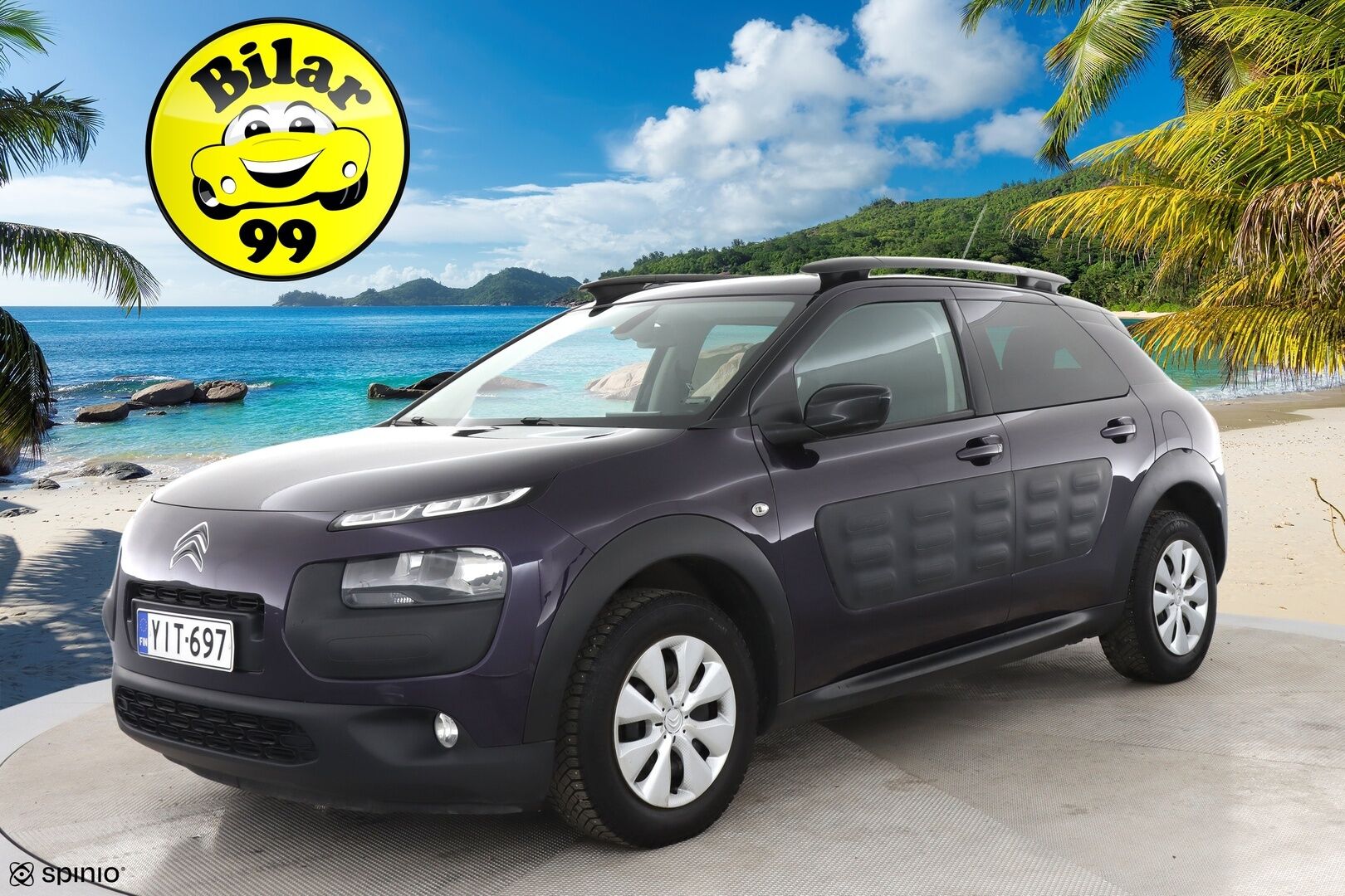 Citroen C4 Cactus 2015 e-VTi 82 Shine ETG Automaatti / P.Kamera / Juuri huollettu / Digimittaristo / Touchpad - Juuri Saapunut! / Taloudellinen / Hyvin pidetty