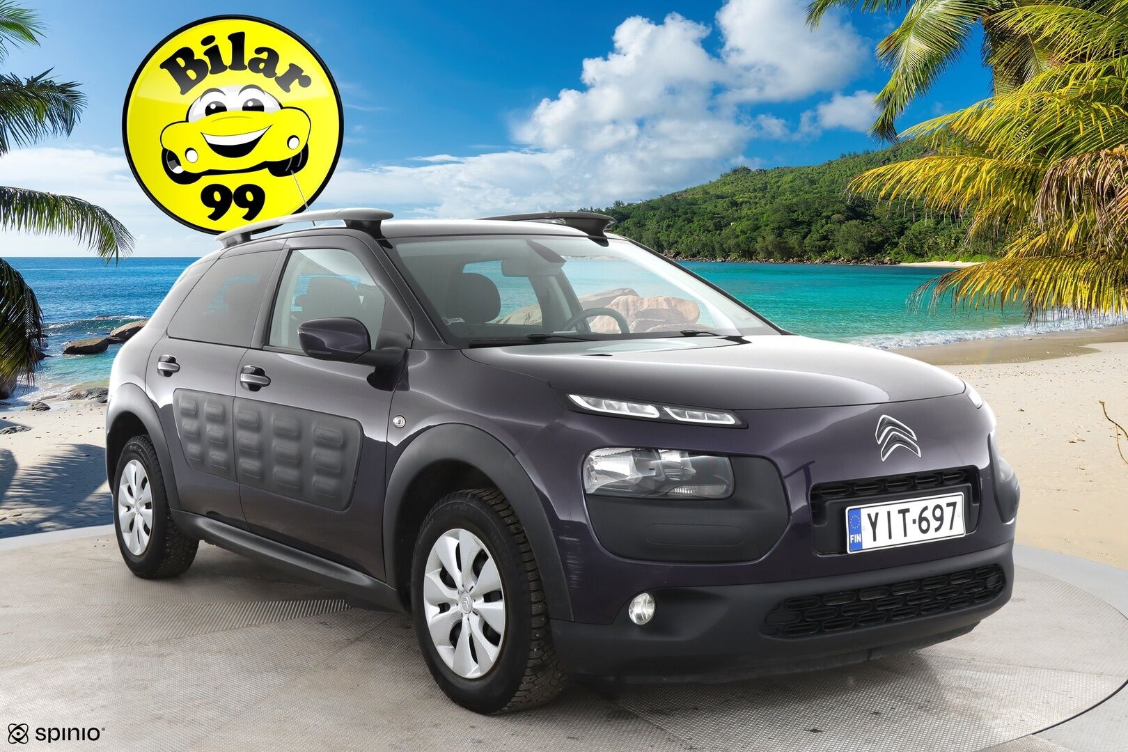 Citroen C4 Cactus 2015 e-VTi 82 Shine ETG Automaatti / P.Kamera / Juuri huollettu / Digimittaristo / Touchpad - Juuri Saapunut! / Taloudellinen / Hyvin pidetty