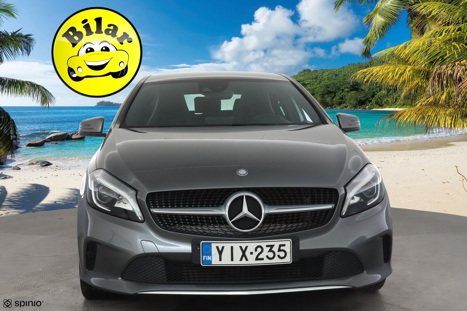 Mercedes-Benz A 2016 180 A Premium Business - | LED | Facelift | P.kamera | Puolinahat | Sporttipenkit | Vakkari | Bluetooth | IHC | Lohko+sisälämmitin | 2x renkaat aluin | Suomiauto | 