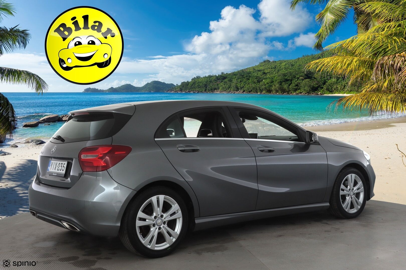 Mercedes-Benz A 2016 180 A Premium Business - | LED | Facelift | P.kamera | Puolinahat | Sporttipenkit | Vakkari | Bluetooth | IHC | Lohko+sisälämmitin | 2x renkaat aluin | Suomiauto | 