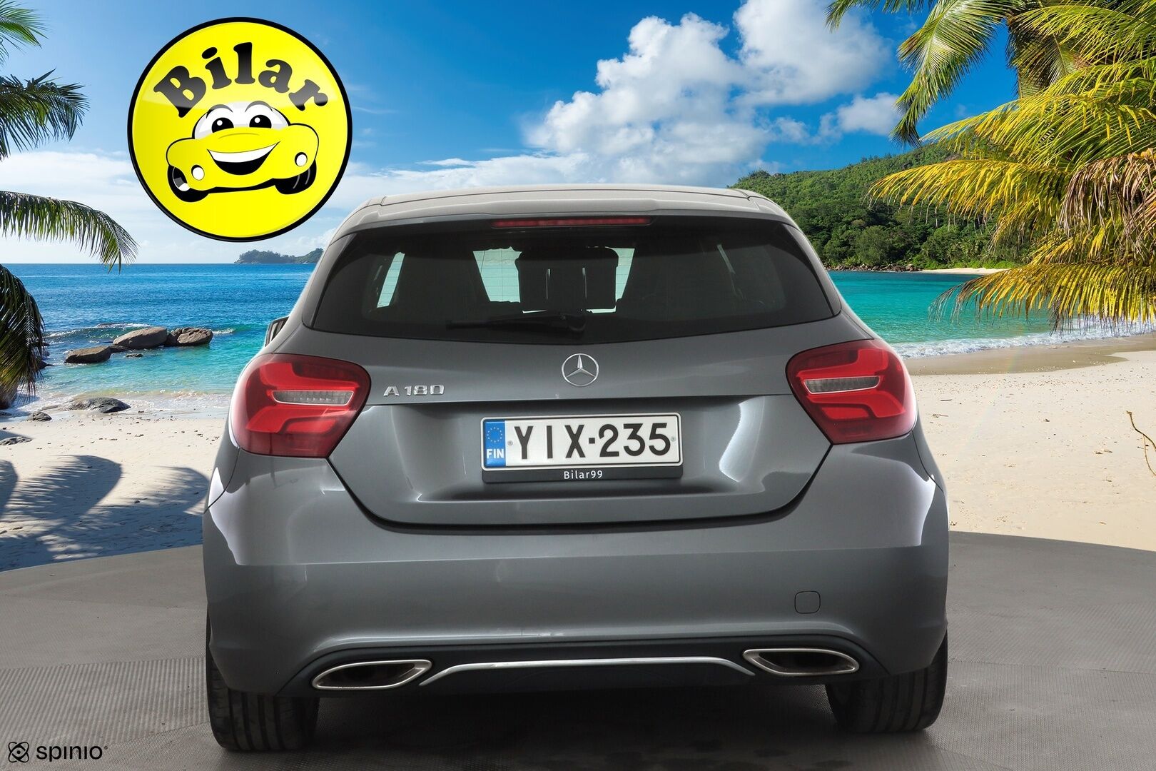 Mercedes-Benz A 2016 180 A Premium Business - | LED | Facelift | P.kamera | Puolinahat | Sporttipenkit | Vakkari | Bluetooth | IHC | Lohko+sisälämmitin | 2x renkaat aluin | Suomiauto | 