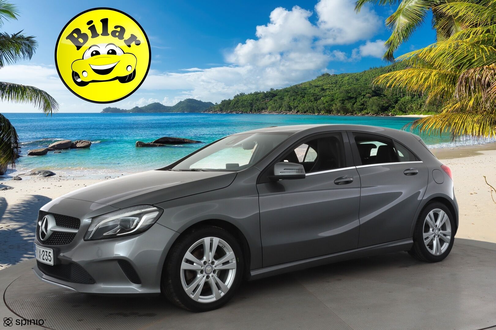 Mercedes-Benz A 2016 180 A Premium Business - | LED | Facelift | P.kamera | Puolinahat | Sporttipenkit | Vakkari | Bluetooth | IHC | Lohko+sisälämmitin | 2x renkaat aluin | Suomiauto | 