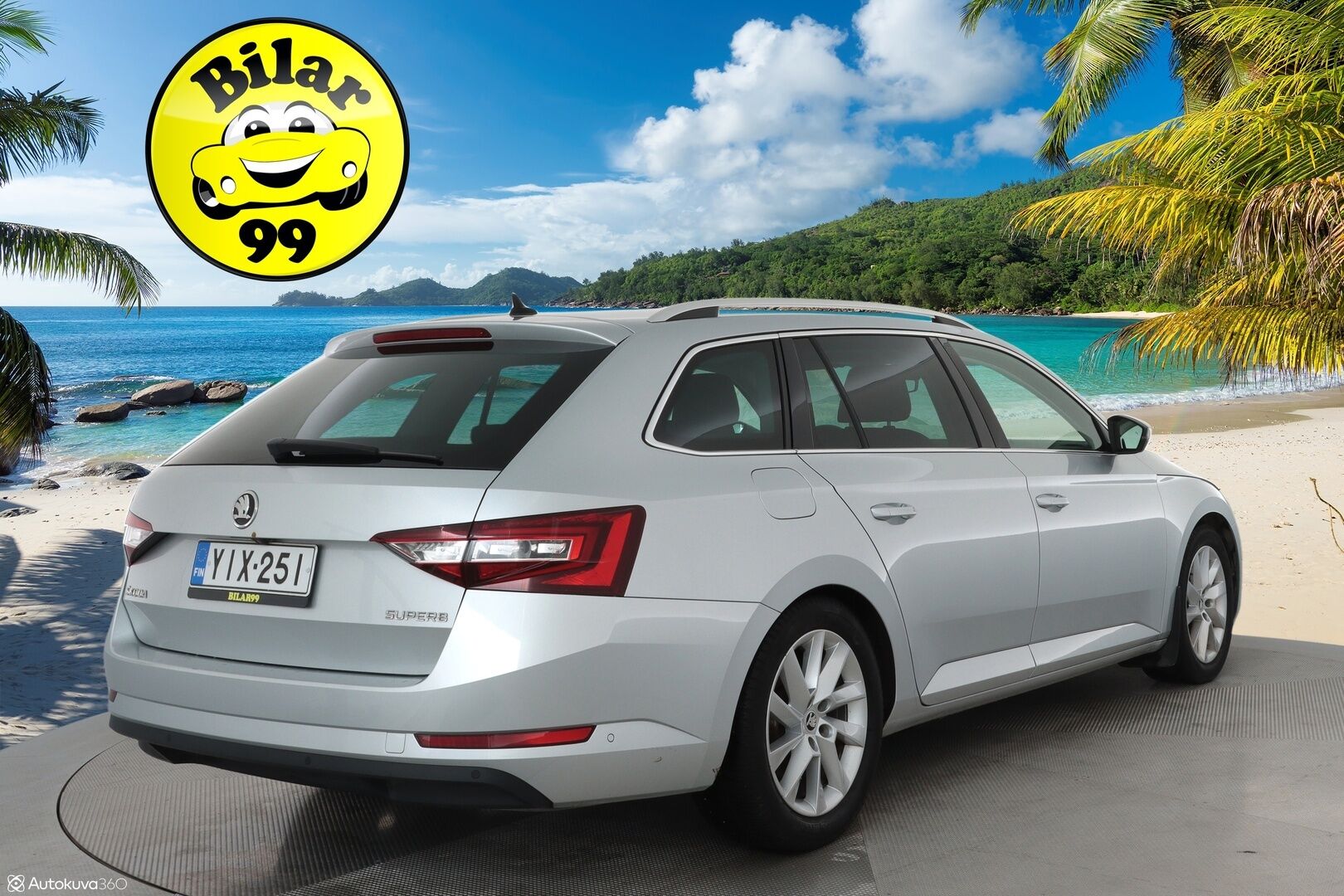 Skoda Superb 2016 Combi 1,4 TSI ACT Style DSG. ** Webasto / Koukku / Adapt.Vakkari / P.kamera / XENON / Muistipenkki / Canton / Navi  ** - Suomi-auto / 2x Renkaat
