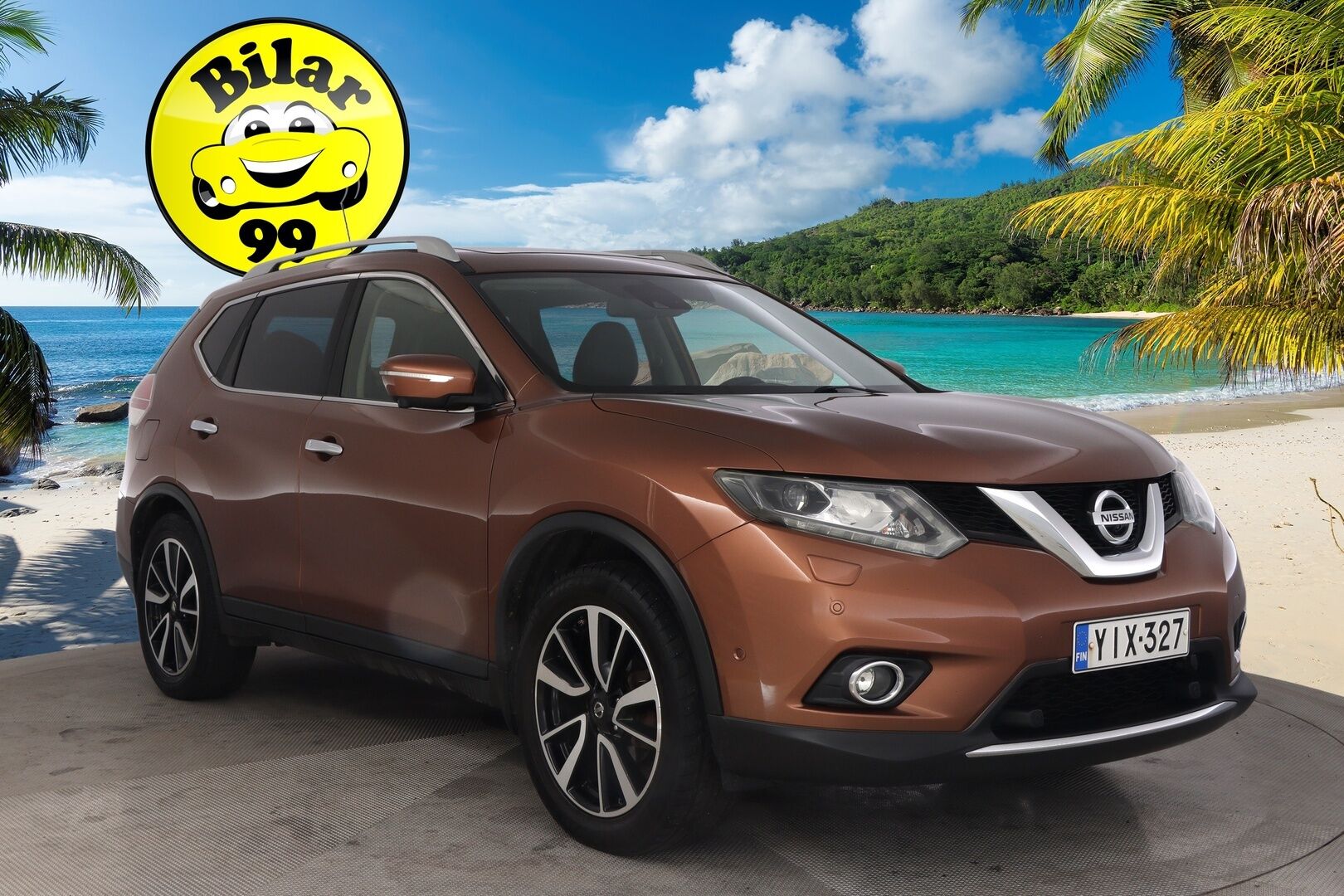 Nissan X-Trail 2016 dCi 130 Tekna 4WD 6 MT Moonroof *YritysOutlet - Myydään vain yrityksille* Panorama / Koukku / Lohko / Vakkari / Navi* - *YritysOutlet - Myydään vain yrityksille*