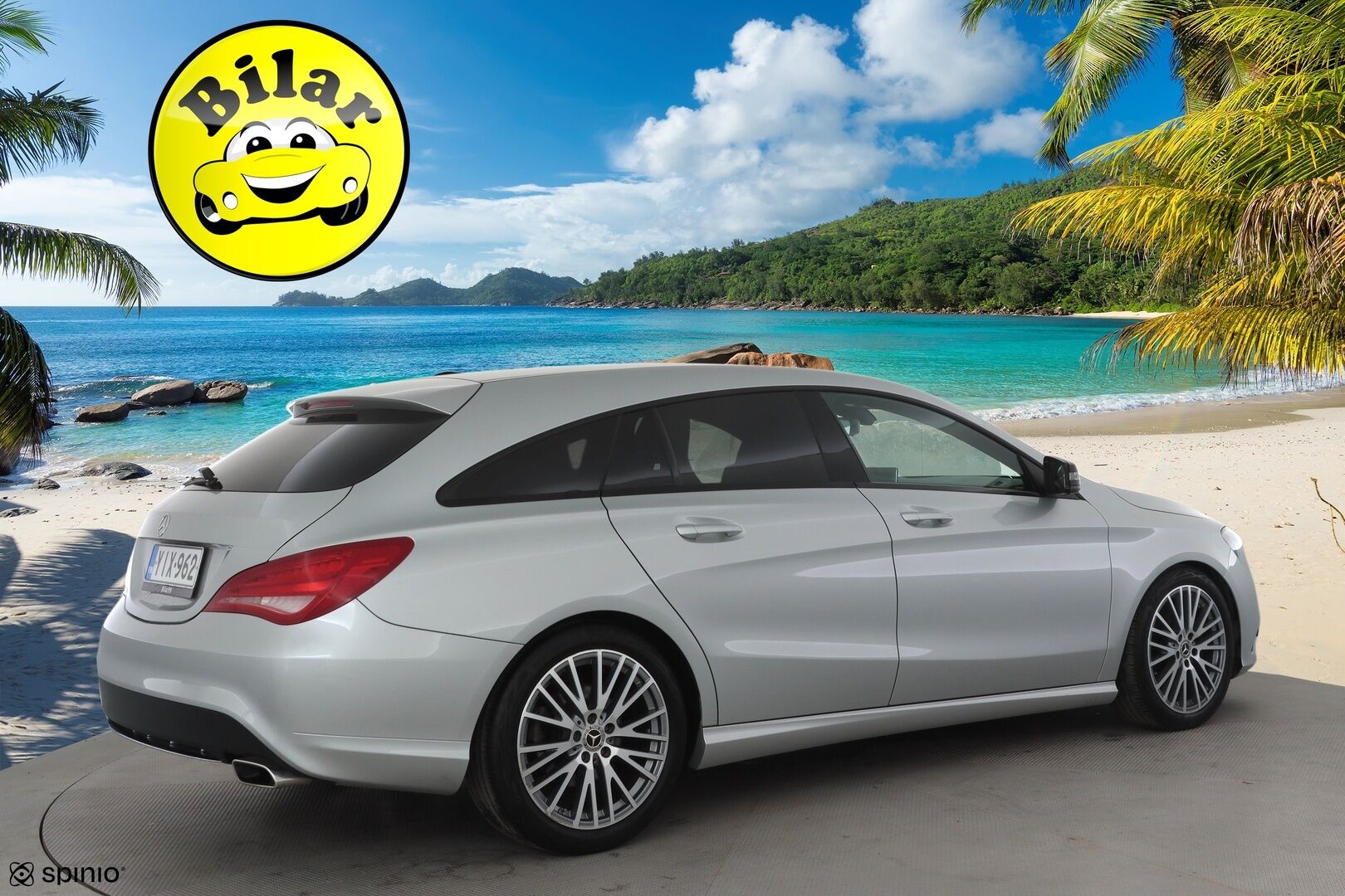 Mercedes-Benz CLA 2016 180 A Shooting Brake Premium Business - | Puolinahat | Sporttipenkit | Xenon | P.kamera | Bluetooth | Vakkari | Lohko + sisälämmitin | Penkinlämmittimet | Suomiauto | 2x renkaat aluin | 